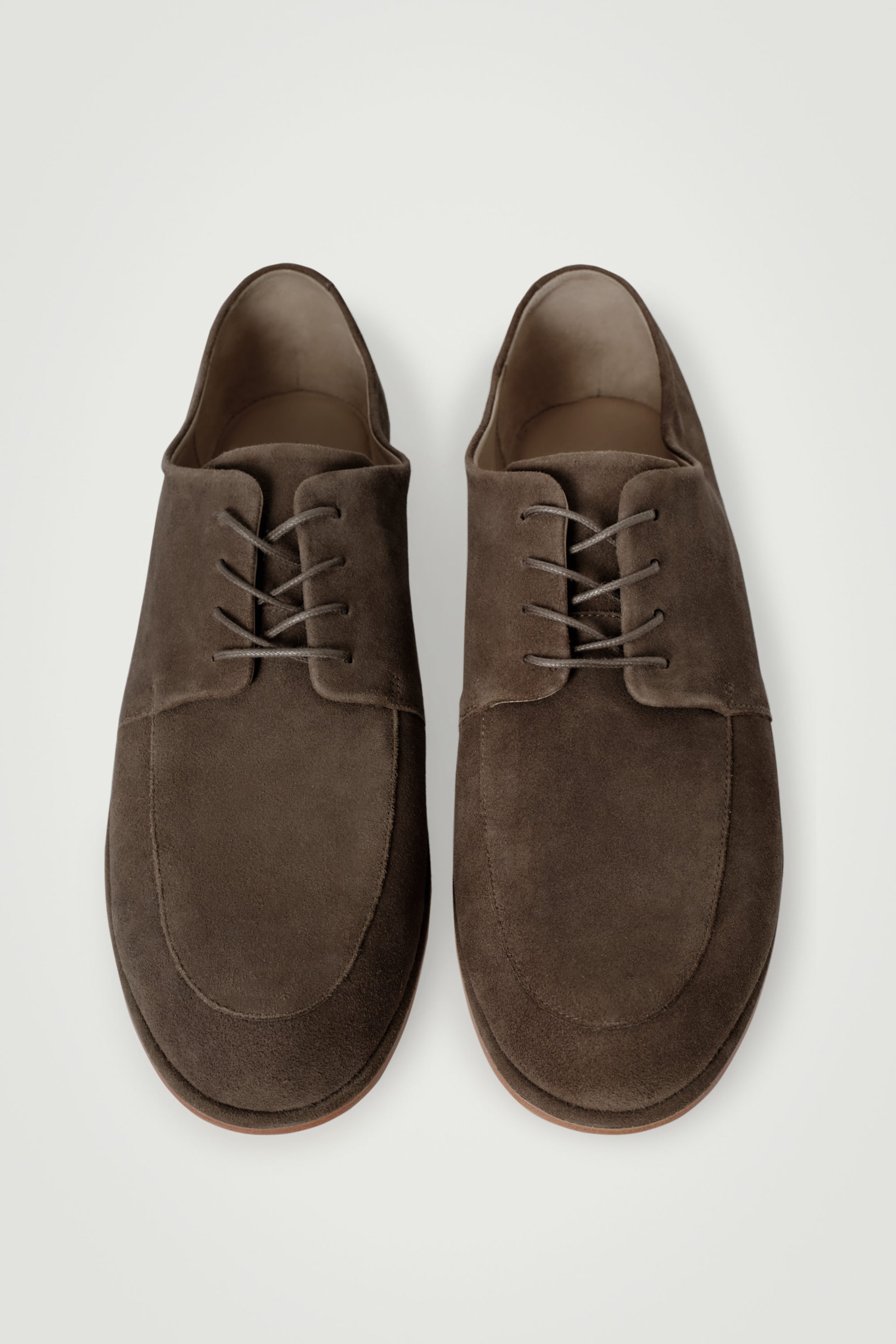 SUEDE DERBY SHOES