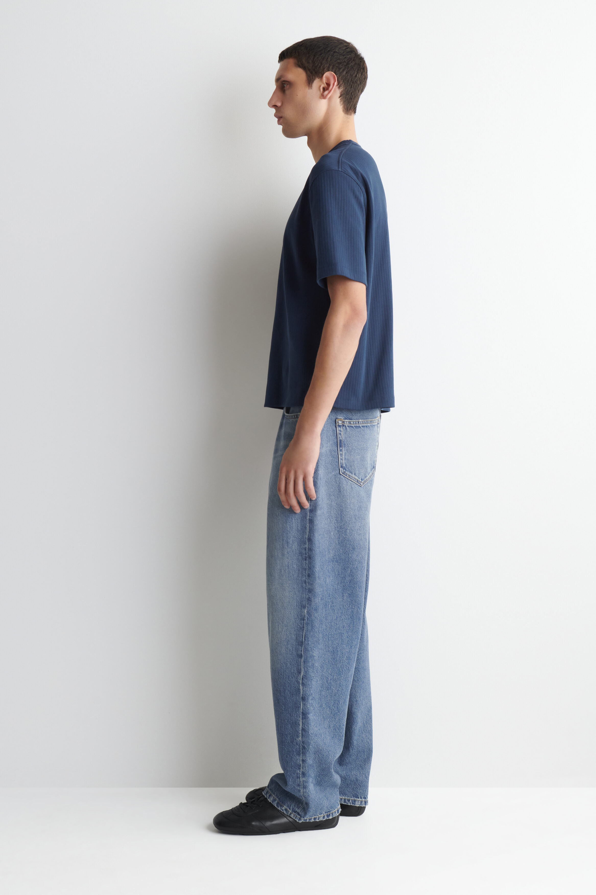 RIBBED JERSEY T-SHIRT - thumbnail 9
