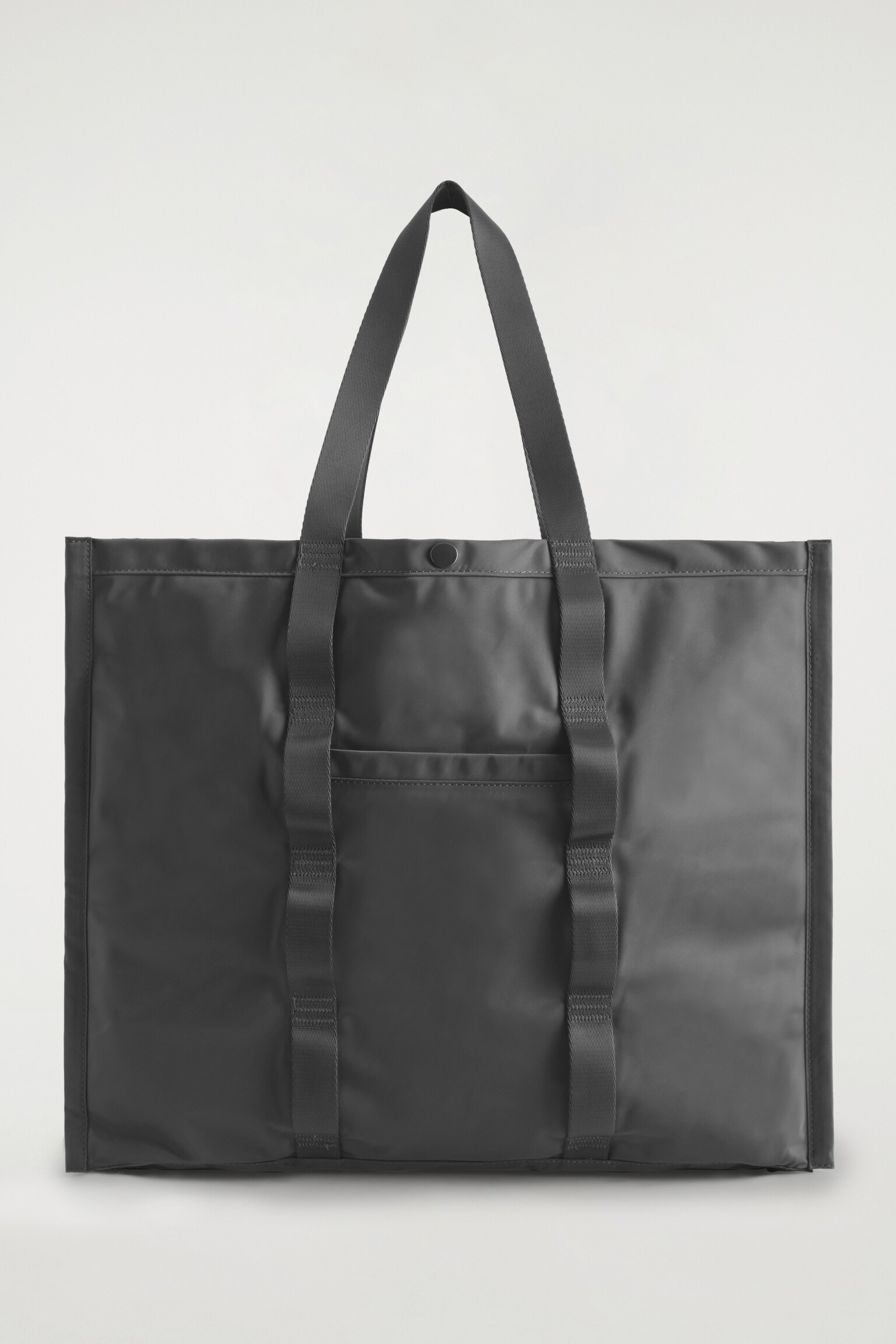 TRANSIT TOTE BAG - NYLON - GRAU/NAVYBLAU - 2
