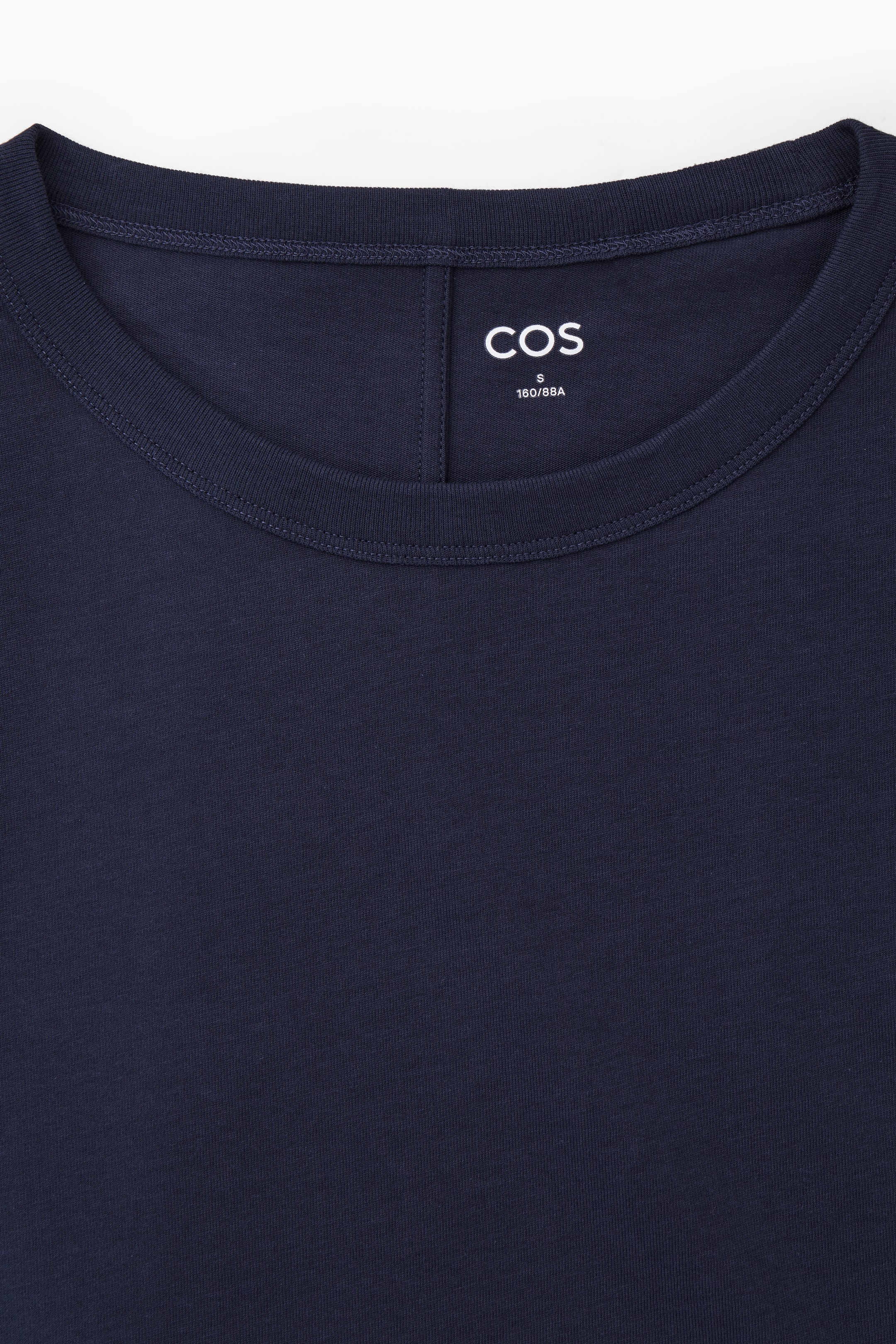 View larger image: RELAXED BOXY LONG-SLEEVED T-SHIRT - NAVY - Ladies | H&M GB 2