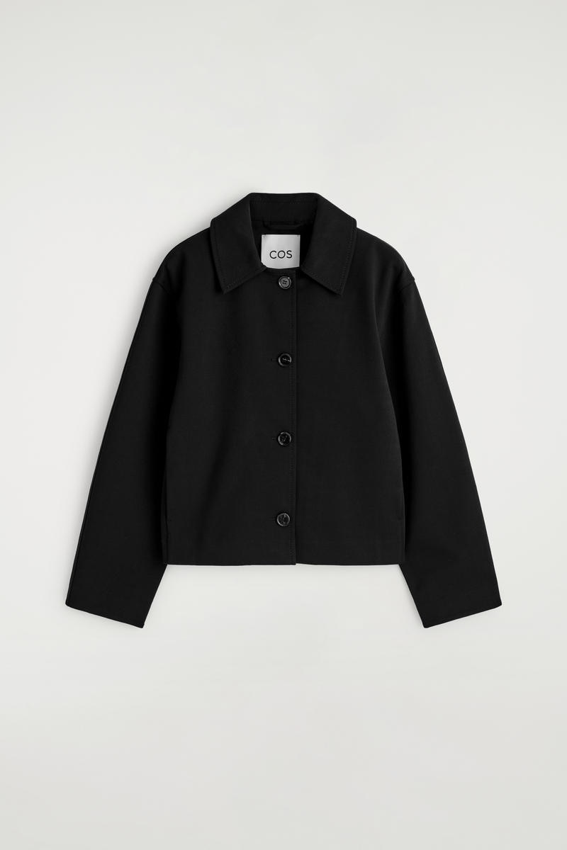 Rounded Jersey Jacket