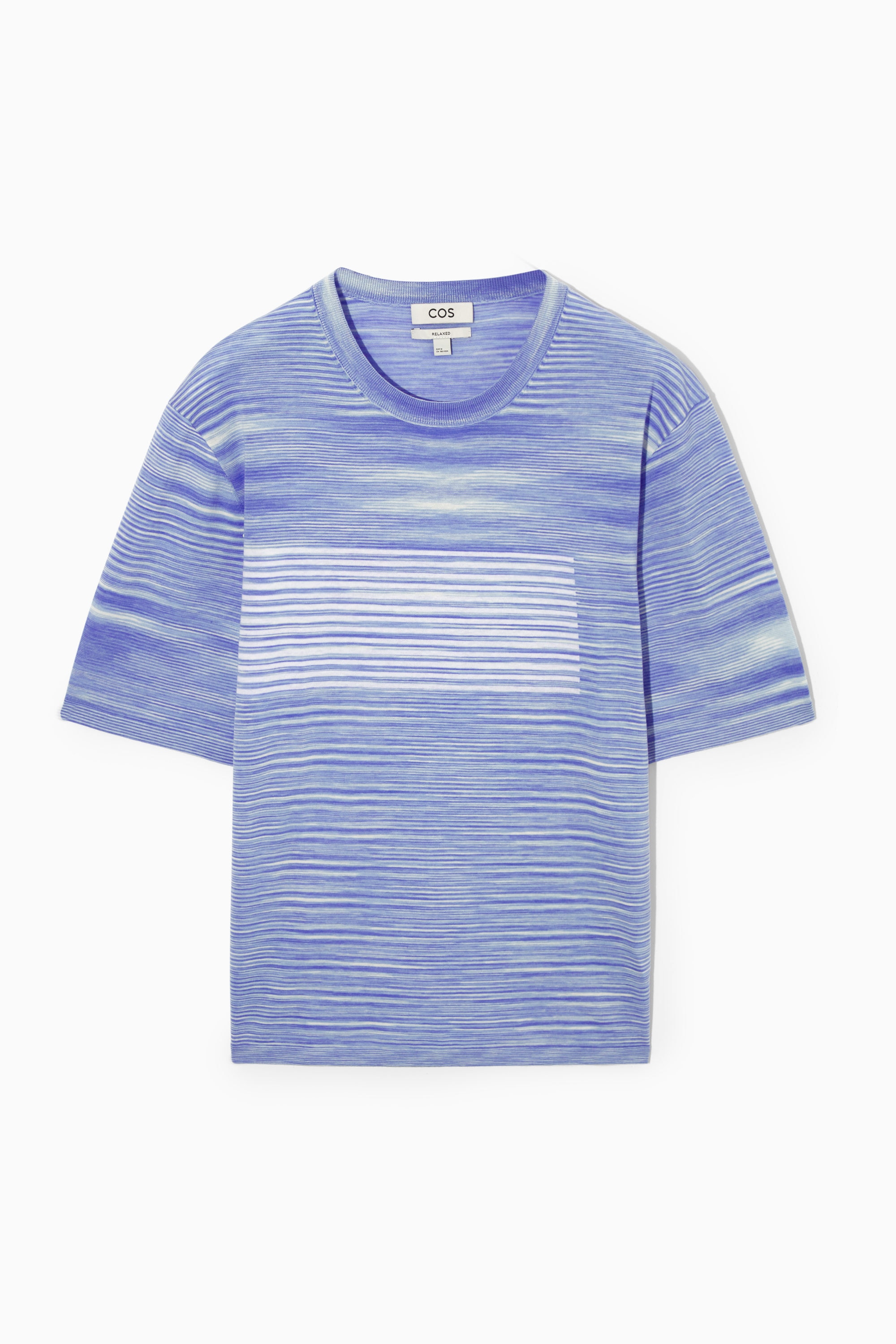 SALSATION　Tshirt with split　S　Light blue 2_5b28a531-ec76-42d5-8cdf-