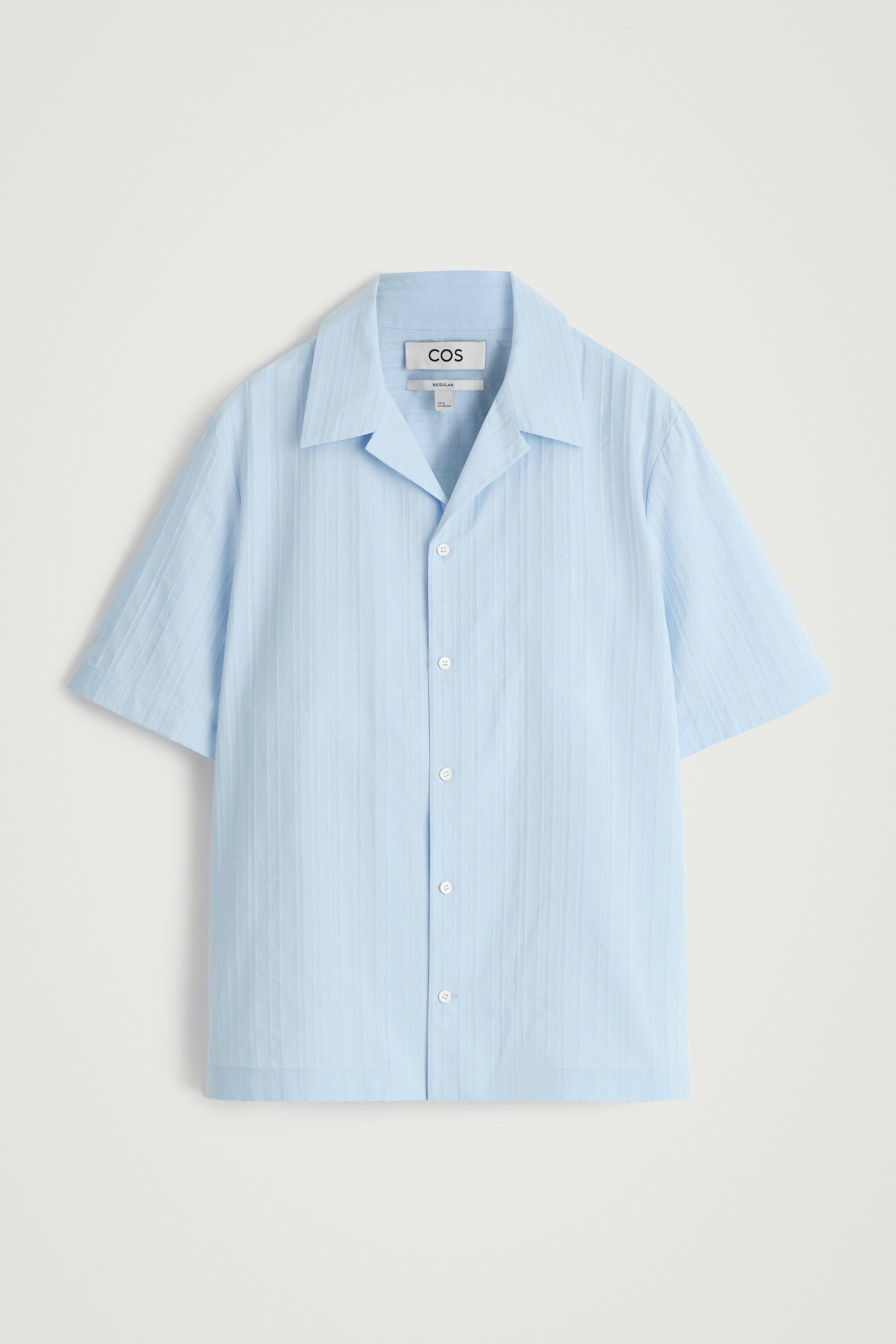 Visualizza immagine più grande: CAMICIA CON COLLETTO APERTO - AZZURRO - UOMO | H&M IT 8