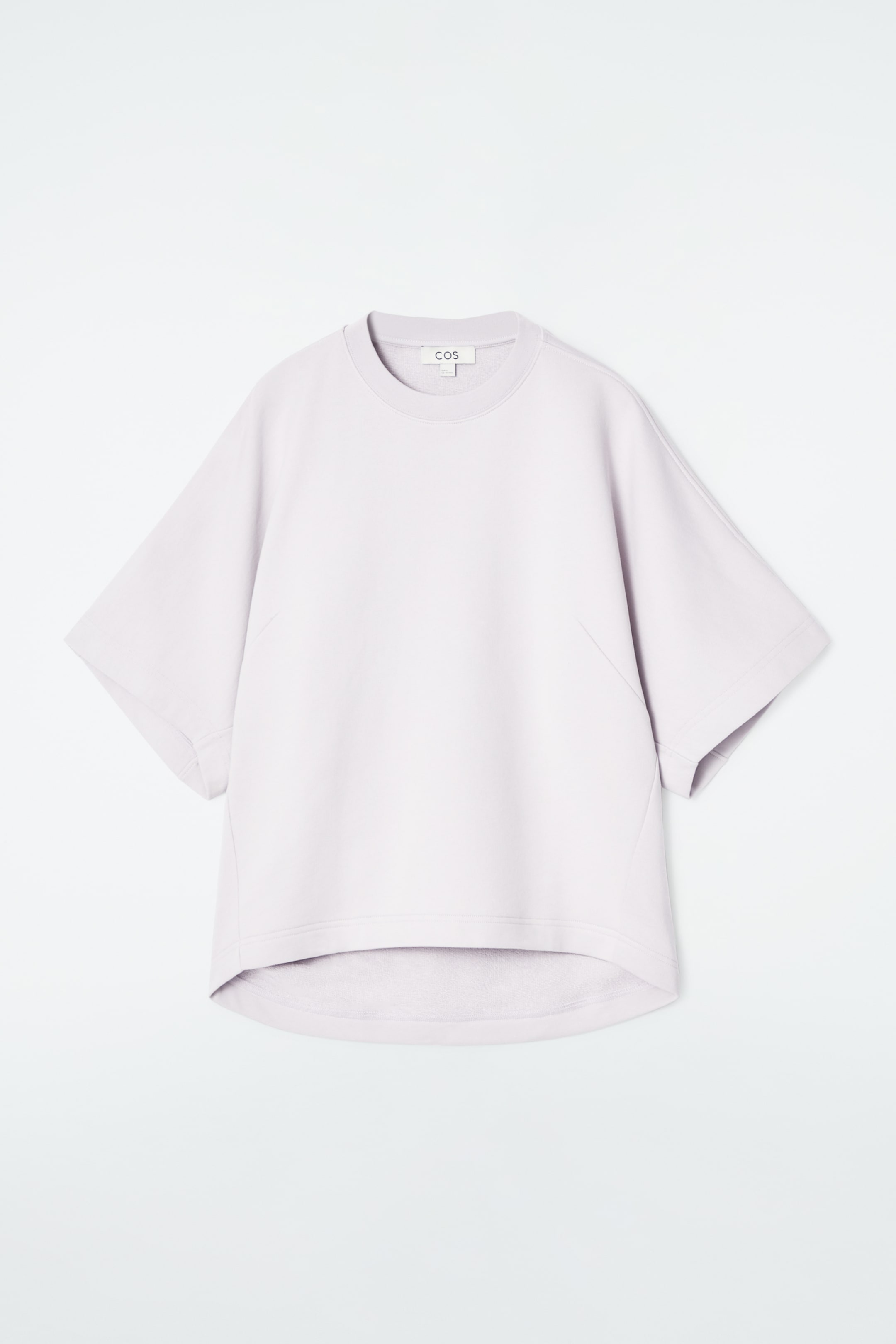 View larger image: SHORT-SLEEVED JERSEY SWEATSHIRT - LILAC - Ladies | H&M GB 1