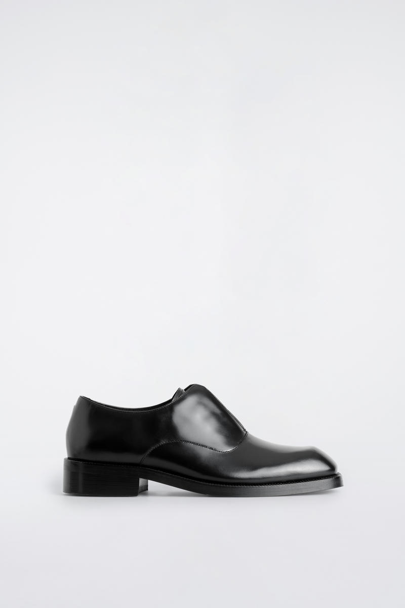 Square-Toe Leather Oxford Shoes Square-Toe Leather Oxford Shoes