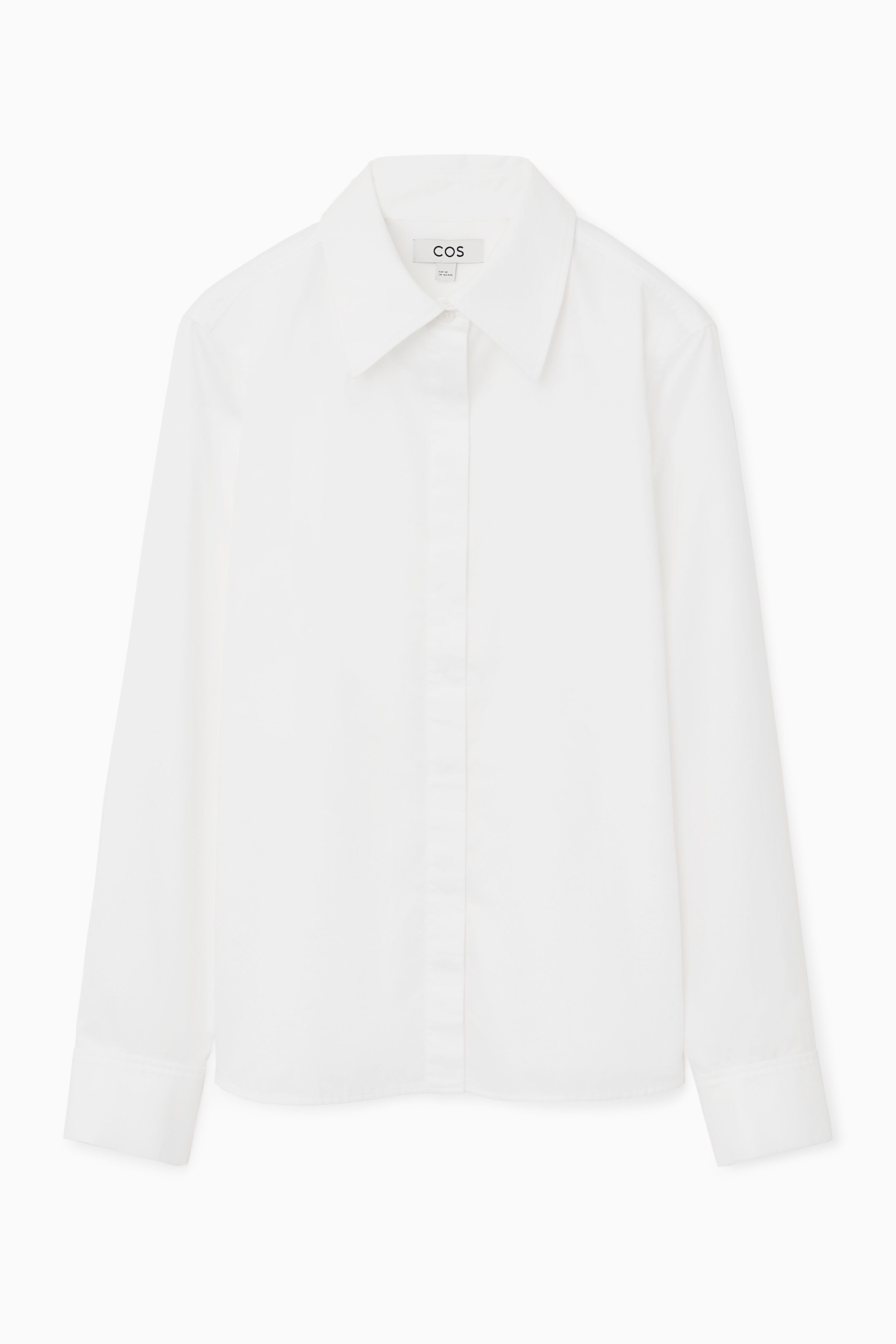 Ingrandisci l'immagine: REGULAR CLASSIC TAILORED SHIRT - WHITE - DONNA | H&M CH 1