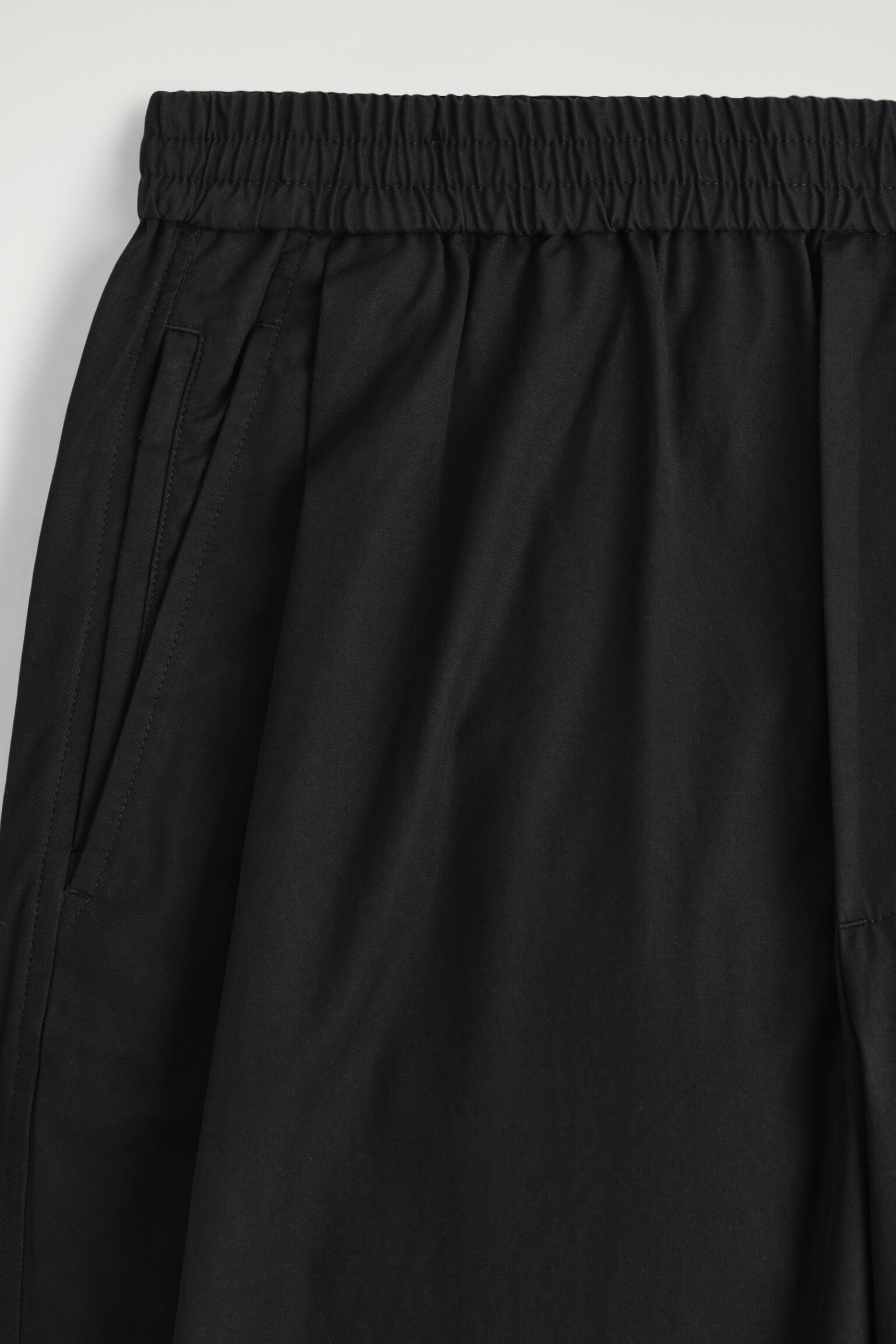 JOGGERS DE ALGODÓN BARRE FIT - NEGRO - 5