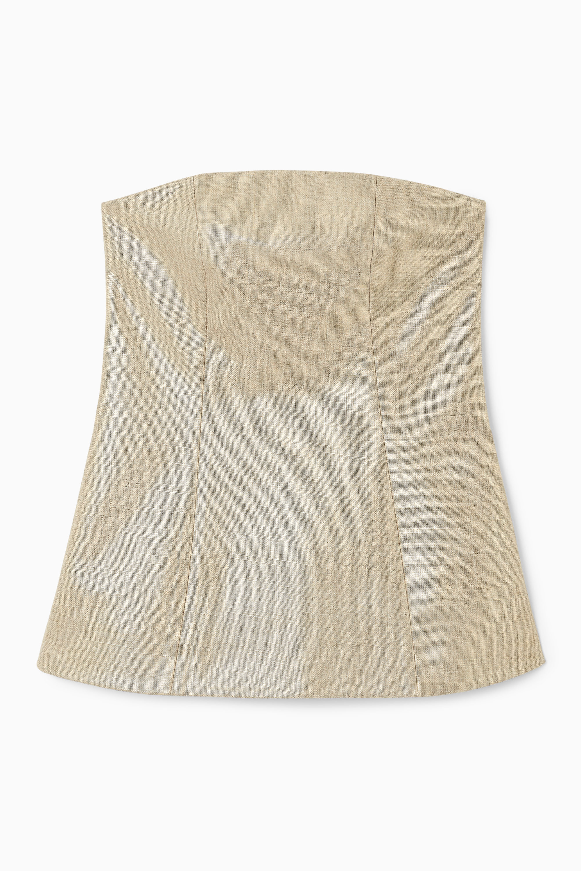 wrapping knit bustier | OHOTORO