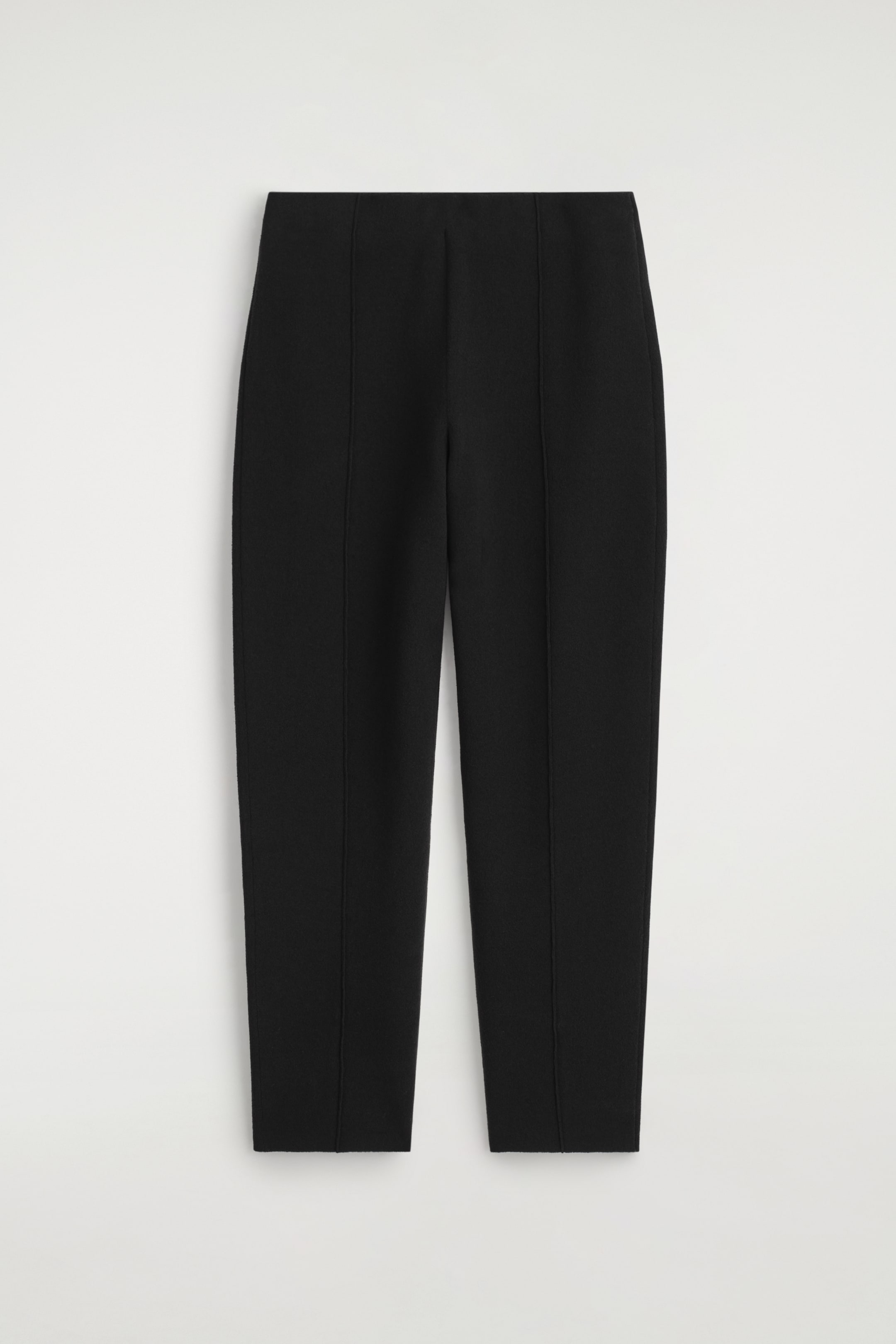 Grotere afbeelding bekijken: gebreide broek met rechte pijp - ZWART - DAMES | H&M NL 5
