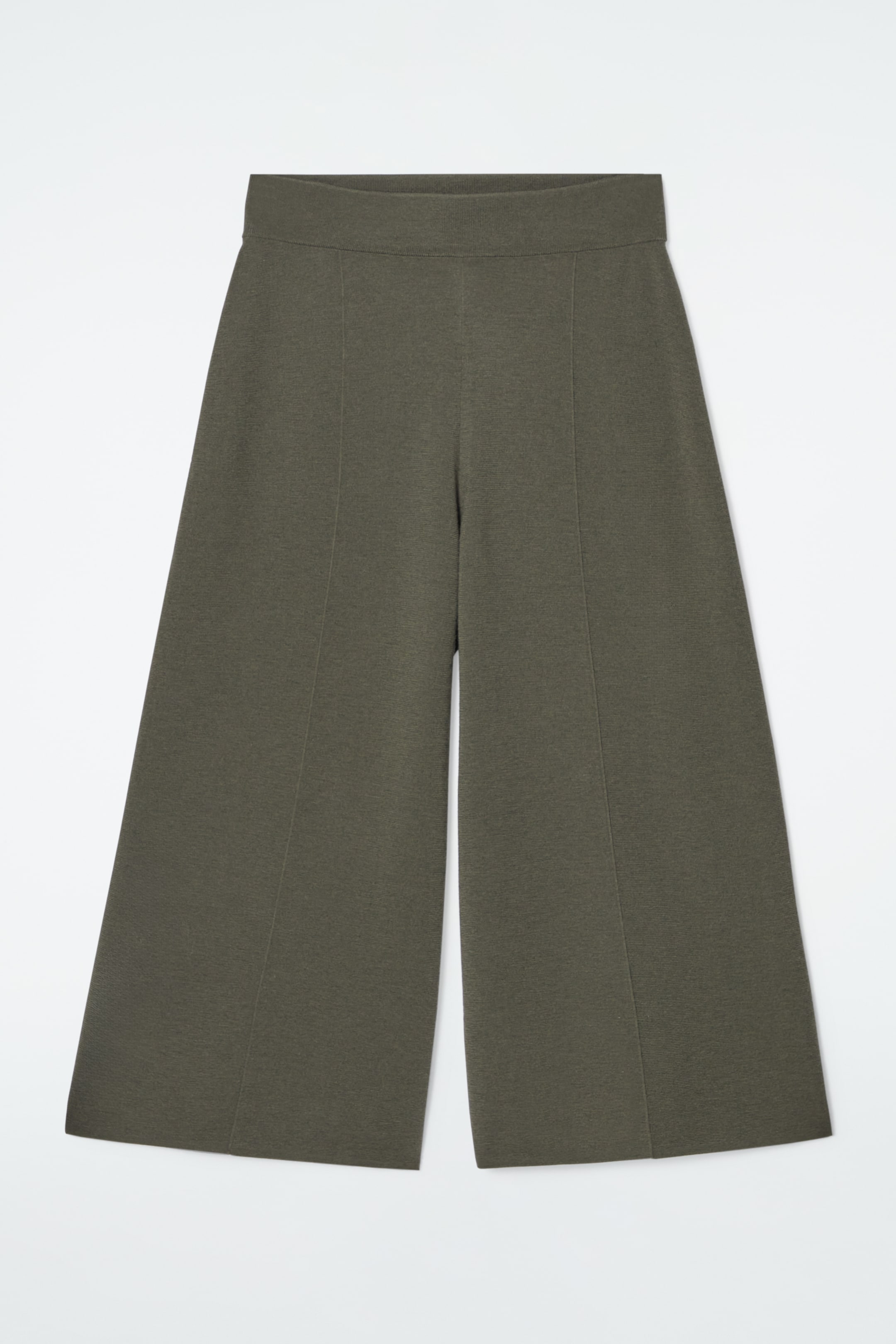 Grösseres Bild ansehen: CULOTTES AUS MERINOWOLLE - DUNKLES KHAKI - DAMEN | H&M CH 1