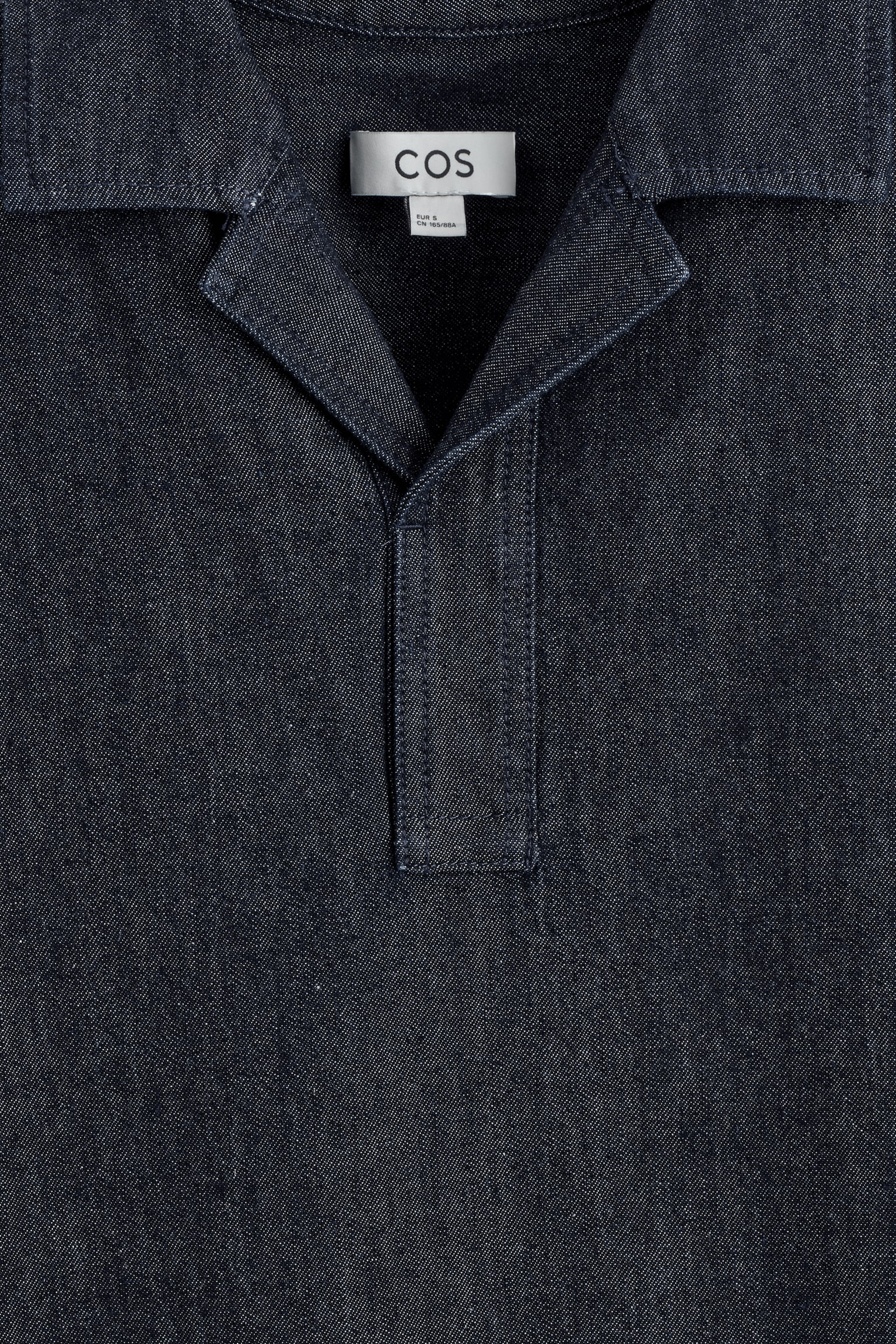 ДЕНИМ ПОПОВЪР РИЗА - ИНДИГО - 8