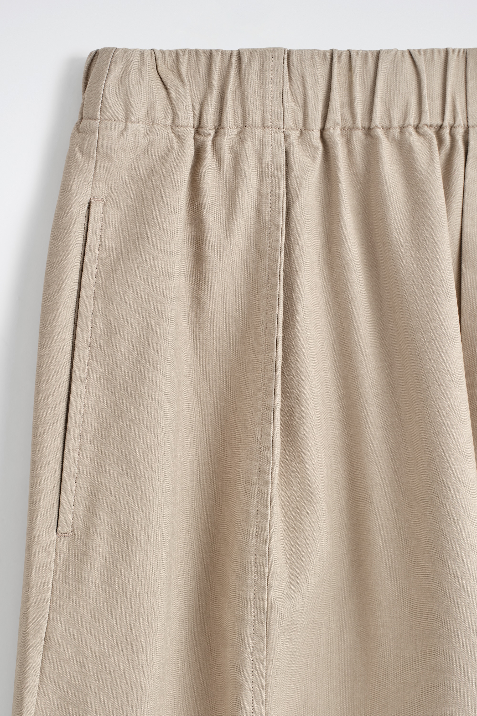 Pantalon Homme H&M Slim Fit - Couleur Beige - Taille L - Coton - Occasion En Très Bon état