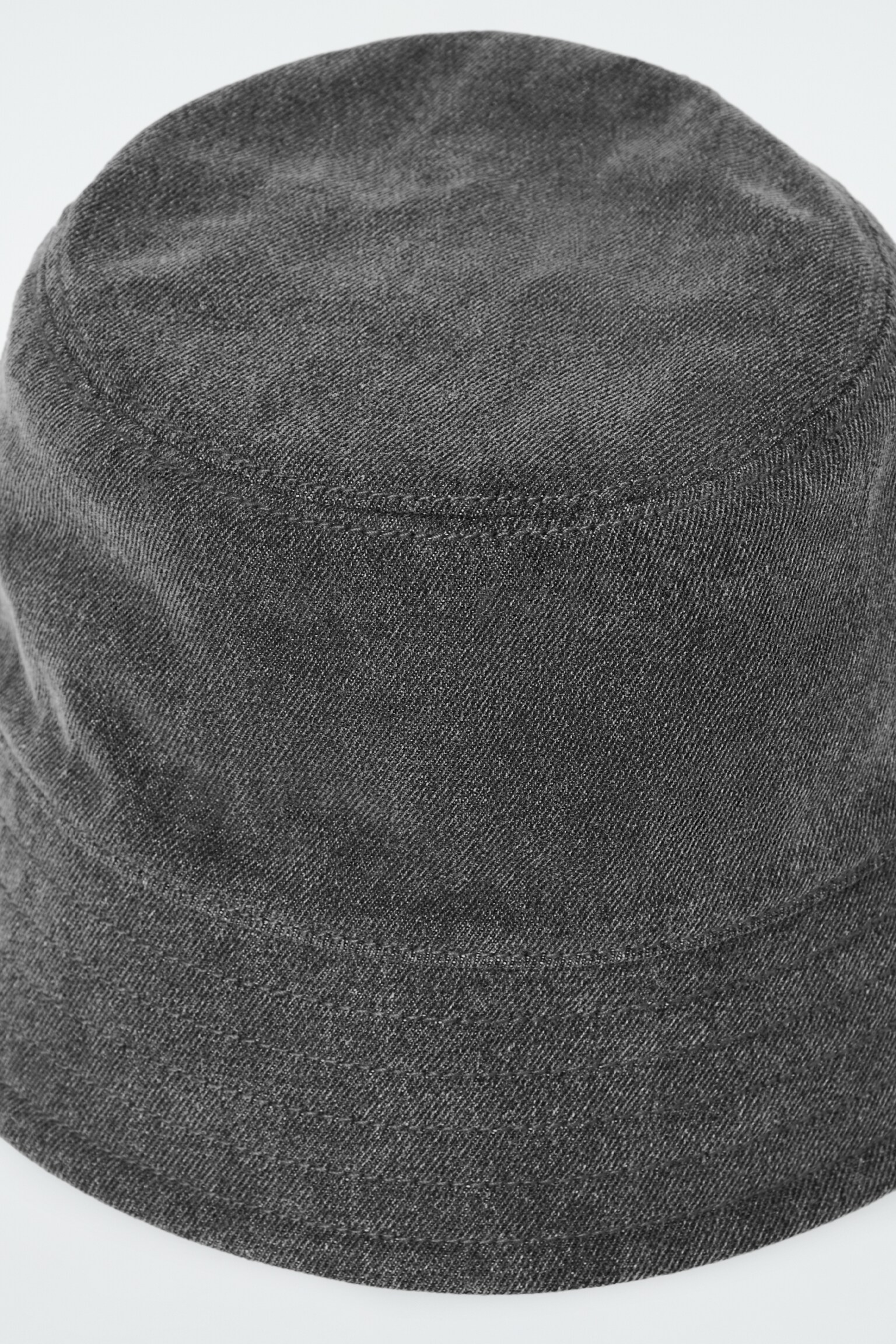 DENIM BUCKET HAT - GREY/LIGHT BLUE - 2