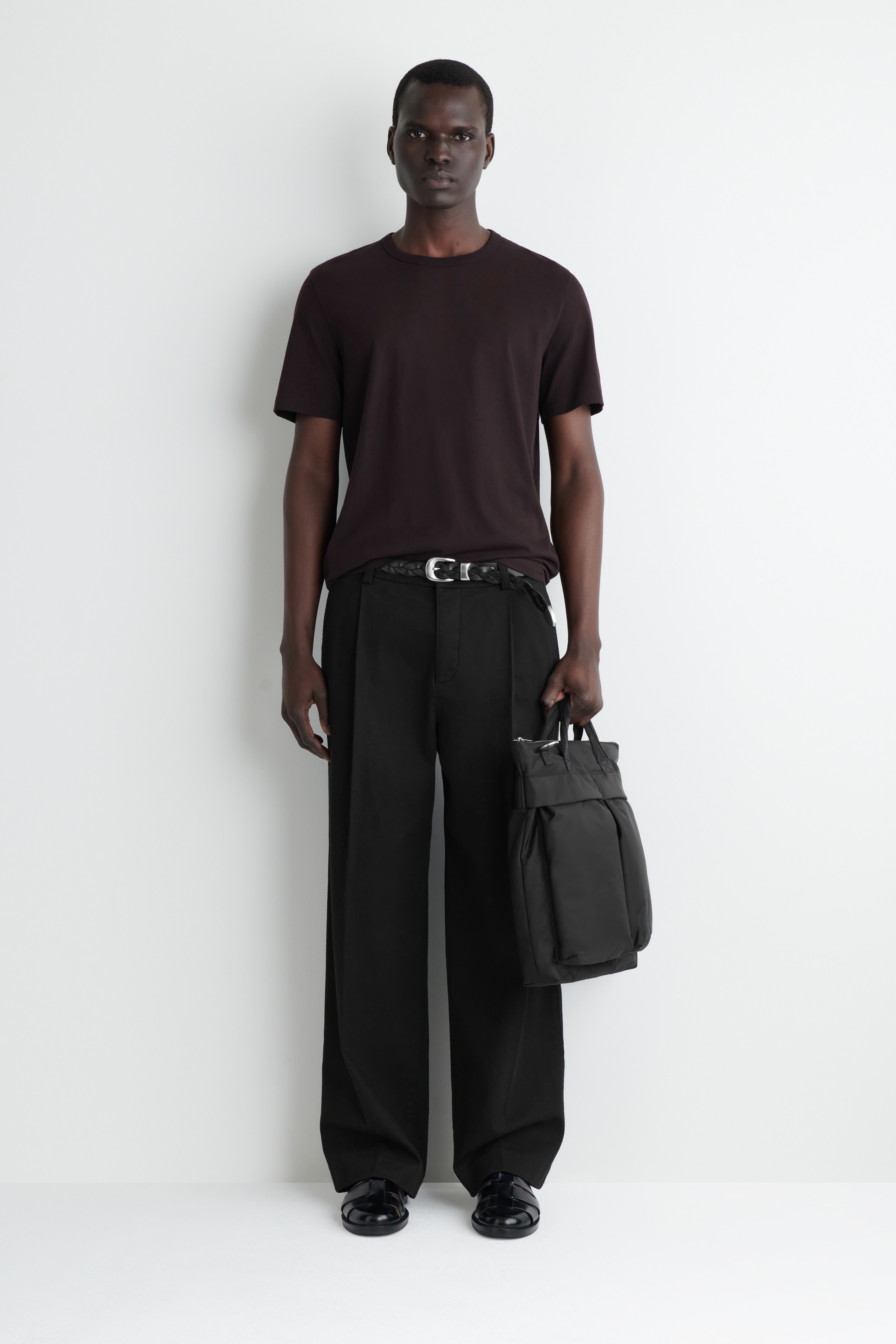 TRANSIT MESSENGER BAG - NYLON - SCHWARZ/GRAU