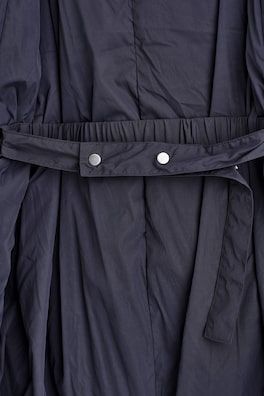 OVERSIZED SCULPTED DOWN PUFFER JACKET — NAVY 1