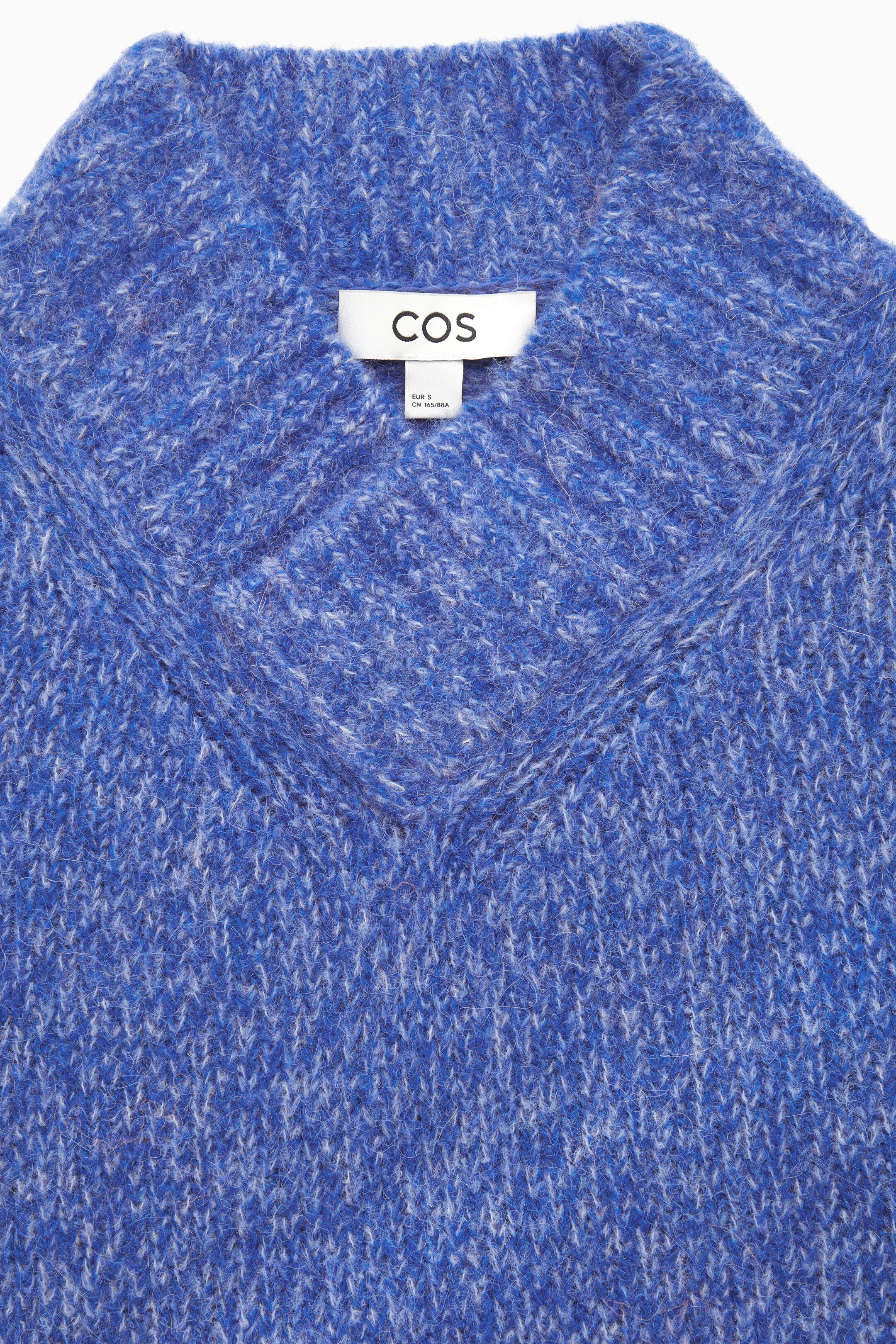 Se større billede: REGULAR-FIT ALPACA-BLEND JUMPER - BRIGHT BLUE MÉLANGE - DAME | H&M DK 2