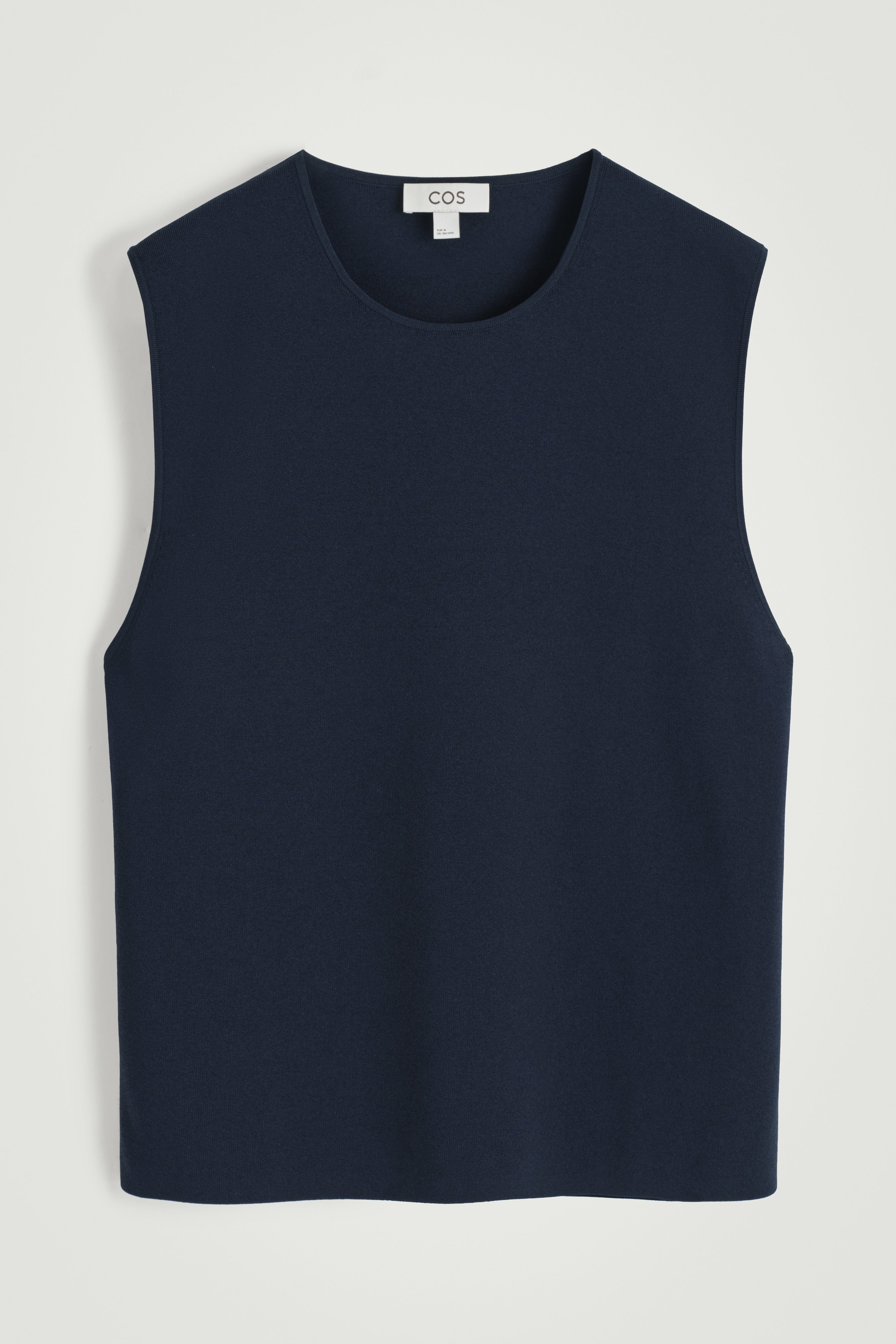 MAIOU SPORT DIN TRICOT - MARINĂ/ALB