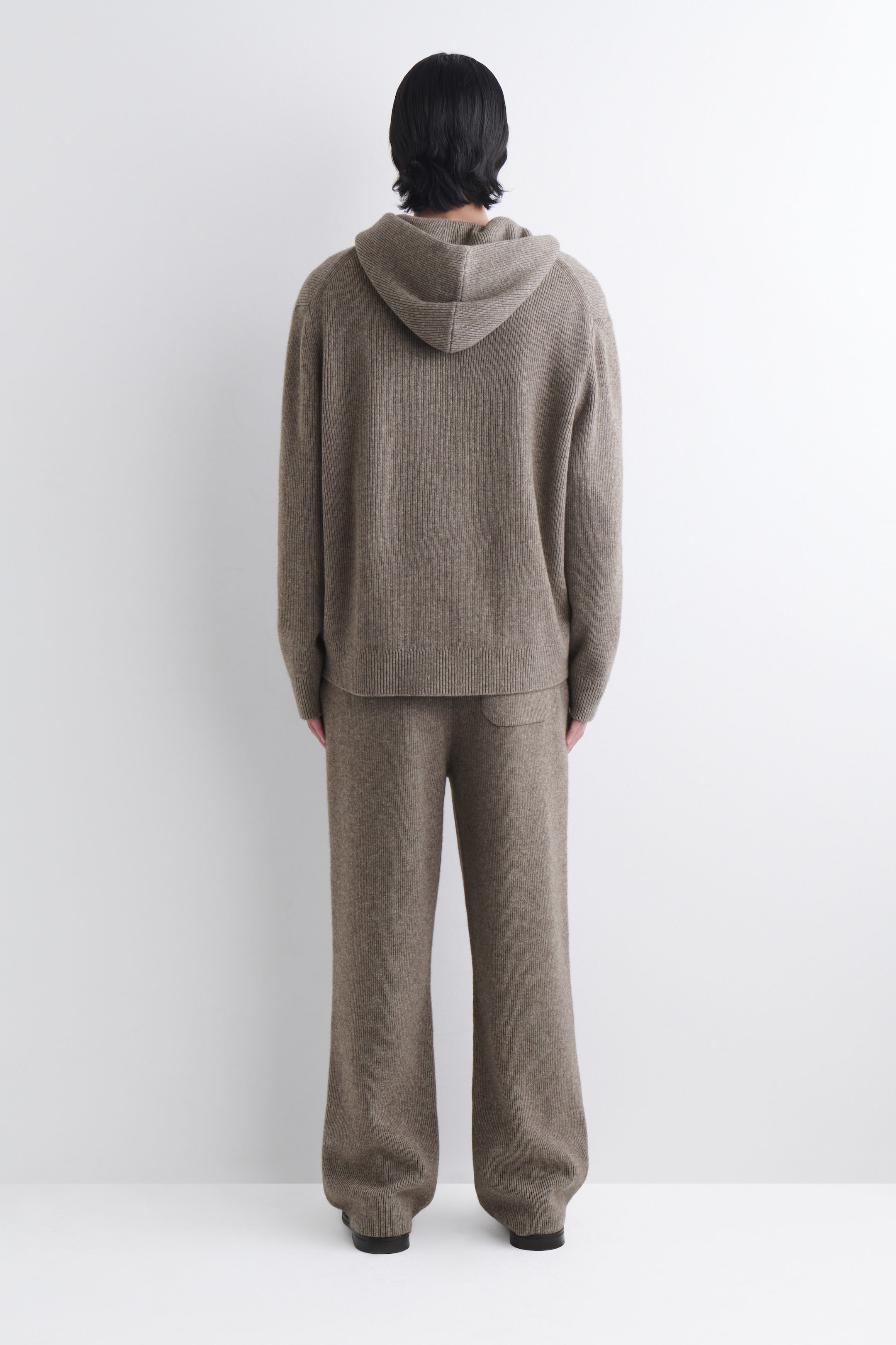 KNITTED MERINO-YAK SWEATPANTS