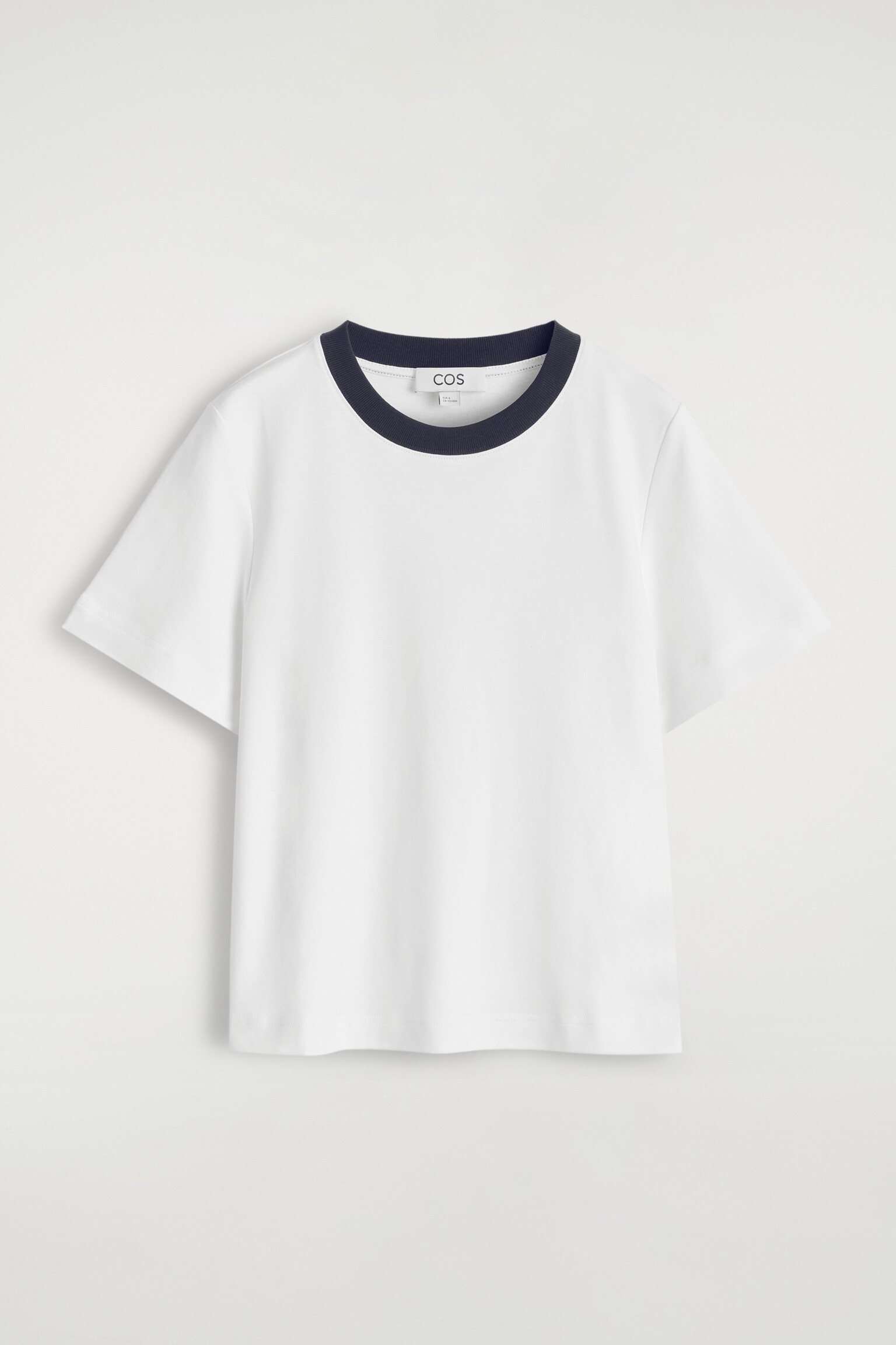 CLEAN CUT REGULAR T-SHIRT - WHITE / BLACK/WHITE/LIGHT BEIGE/black/NAVY/GREY MARL/KHAKI/PINK / NAVY/ORANGE / WHITE / STRIPED/CHARCOAL MÉLANGE/NAVY / WHITE / STRIPED/NAVY / STRIPED/COBALT BLUE/WHITE / BURGUNDY / STRIPED/BLUE / STRIPED/WHITE / BLACK / STRIPED/RED/BLACK / GREEN / STRIPED/GREEN / ECRU/LIGHT PINK - 2