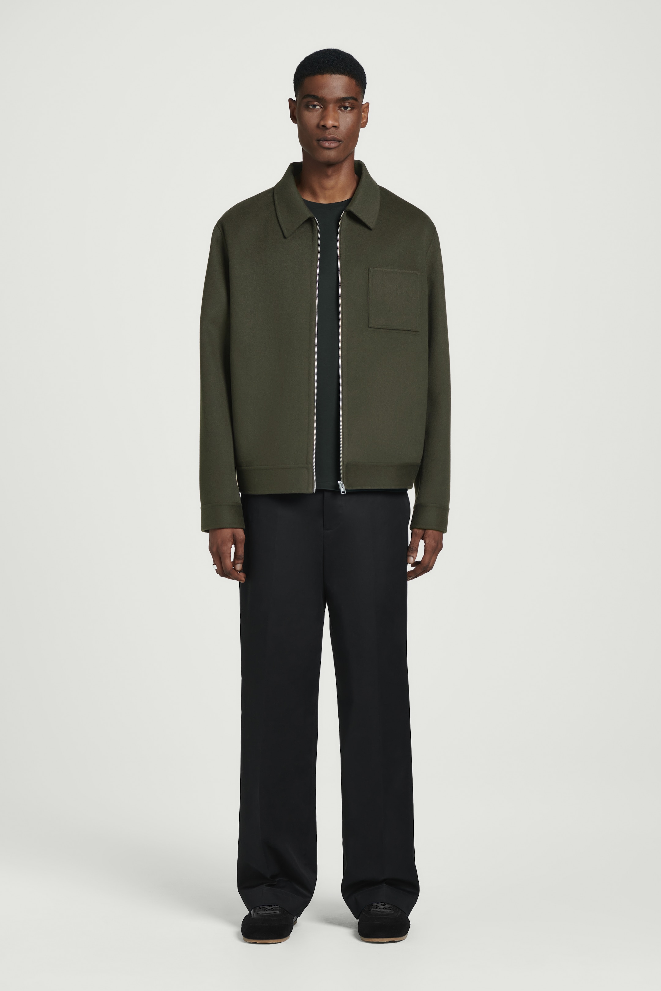 Agrandir l'image: T-SHIRT REGULAR EN COTON - Vert foncé - HOMME | H&M FR 2