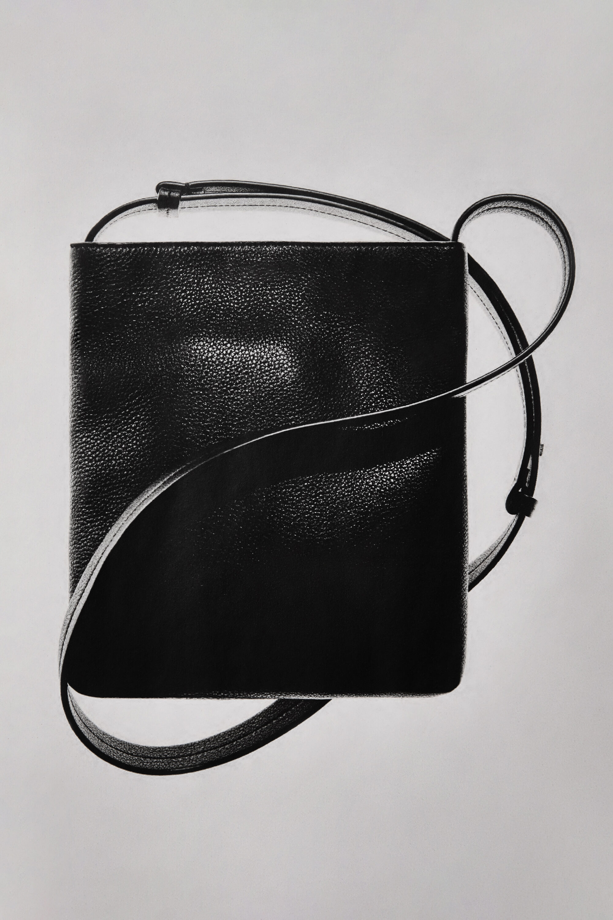 CITY CROSSBODY BAG - GRAINED LEATHER - thumbnail 6