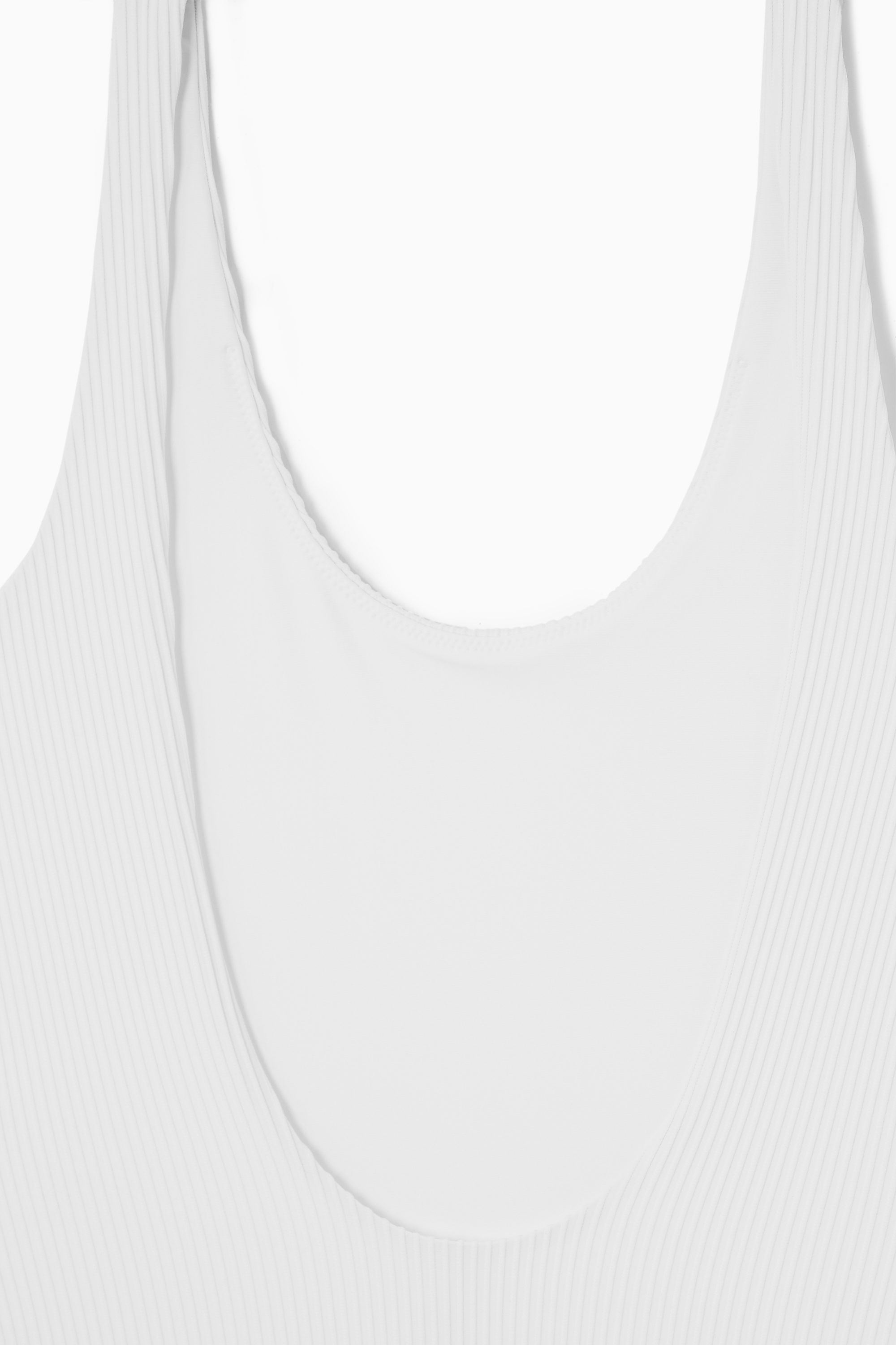★SURFEA★ RIBBED HALTERNECK SWIMOFF WHITE Shell White Halter Set – FF Swim Club