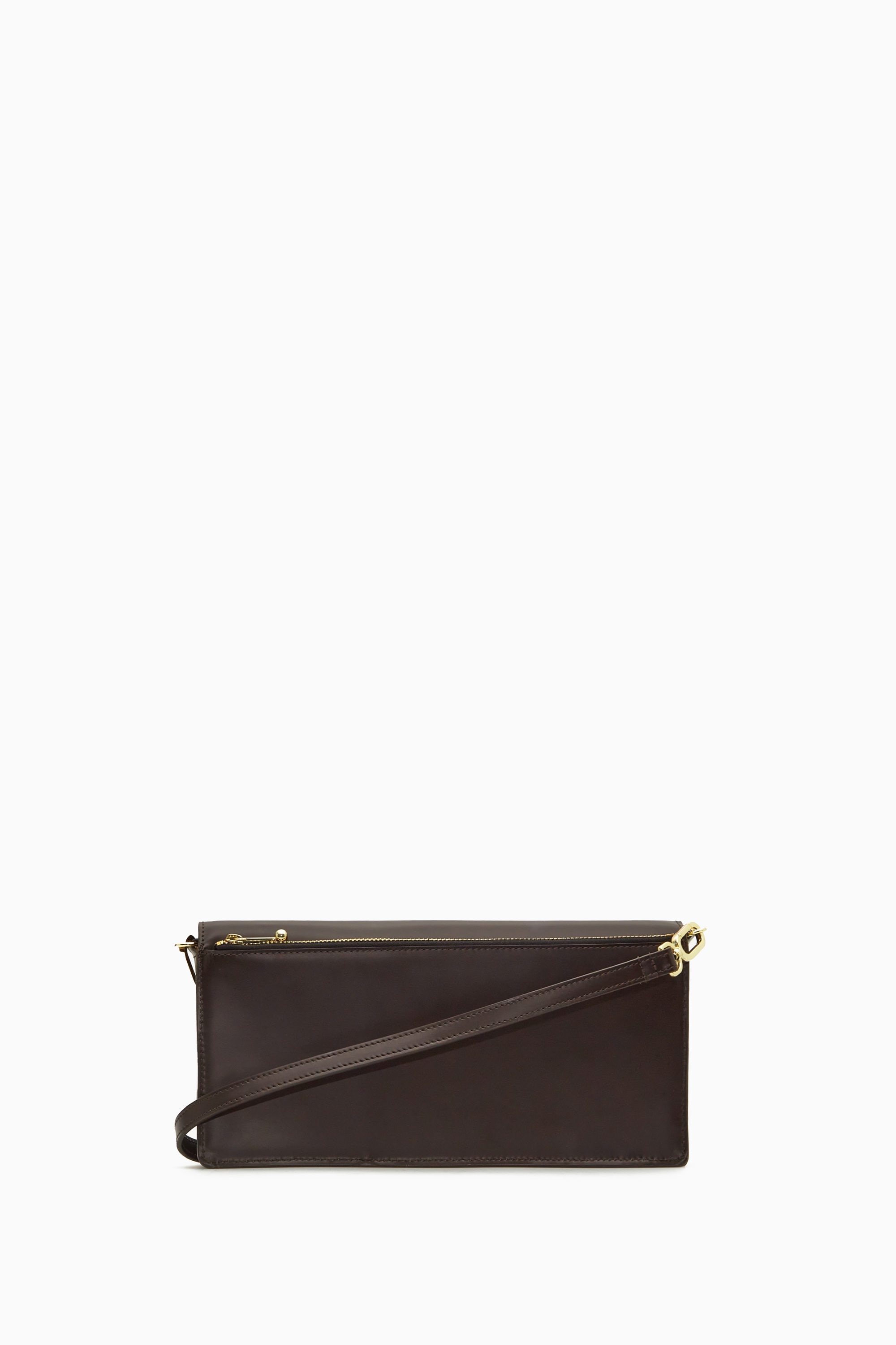 バッグ COS Minimal Shoulder Bag Leather brown MINIMAL SHOULDER BAG - LEATHER - DARK BROWN | COS