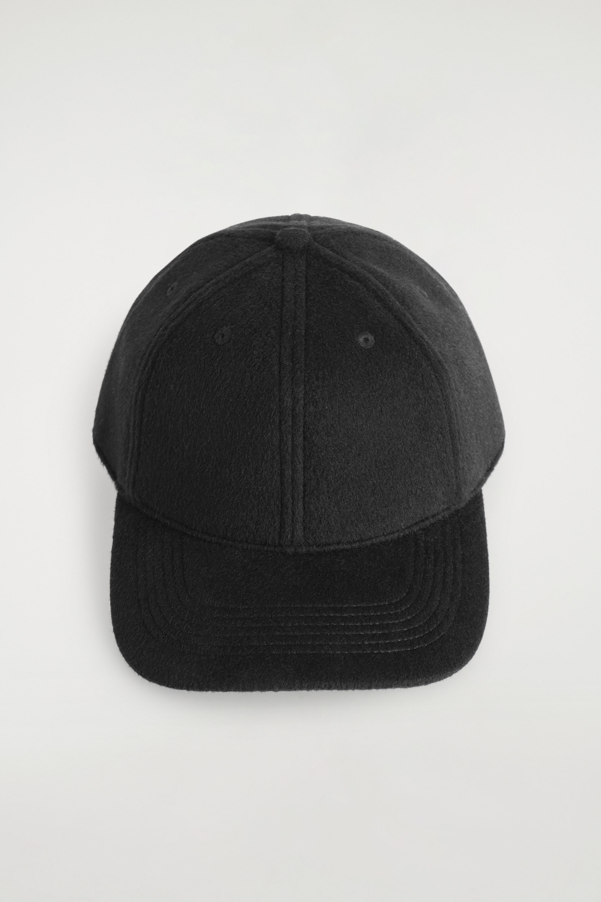 WOOL-BLEND BASEBALL CAP - OCHRE | COS