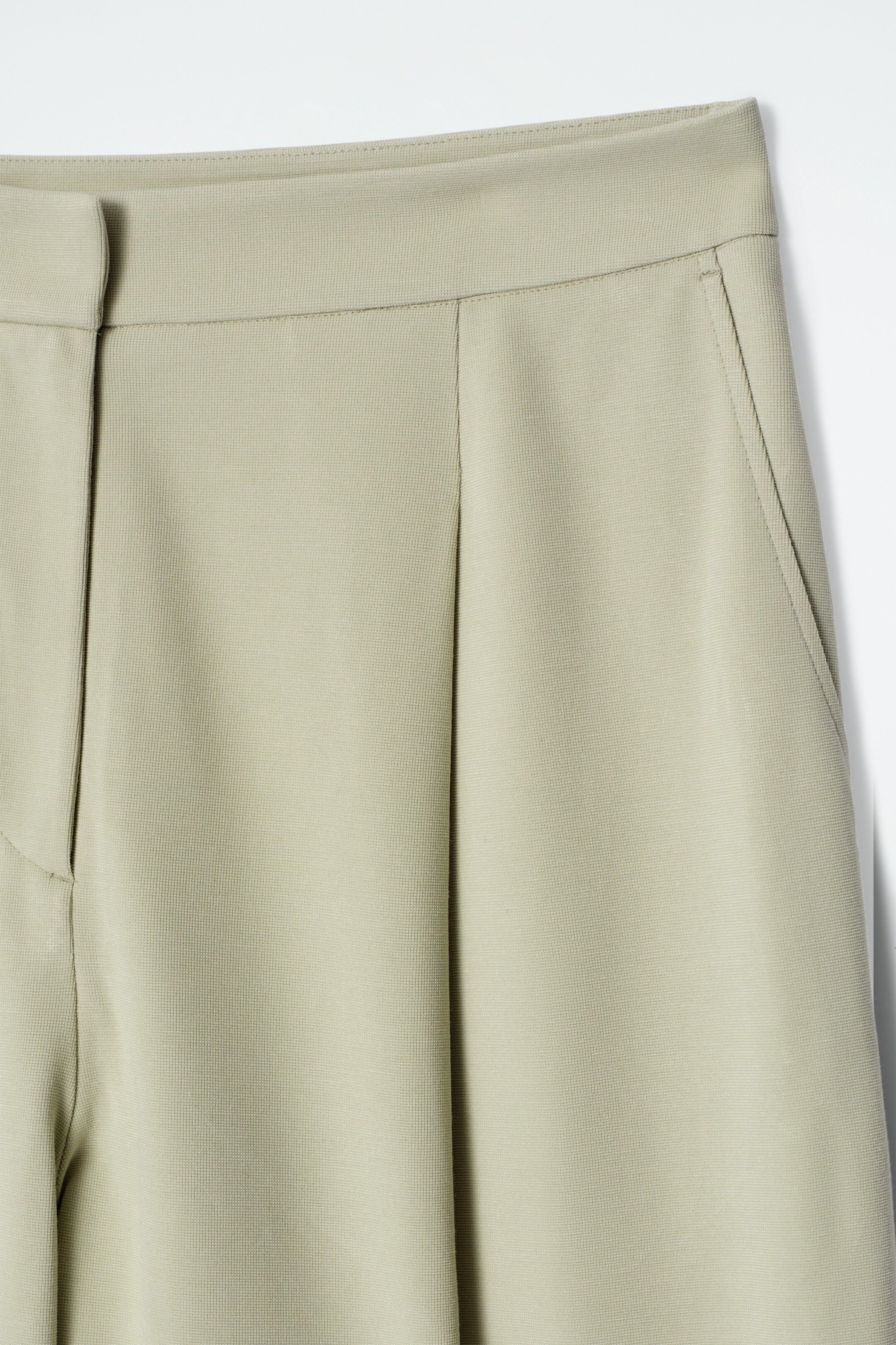 Преглед на по-голямо изображение: ШИРОК ПАНТАЛОН С КЪС КРАЧОЛ - СВЕТЛО ЗЕЛЕНО - ЖЕНИ | H&M BG 6