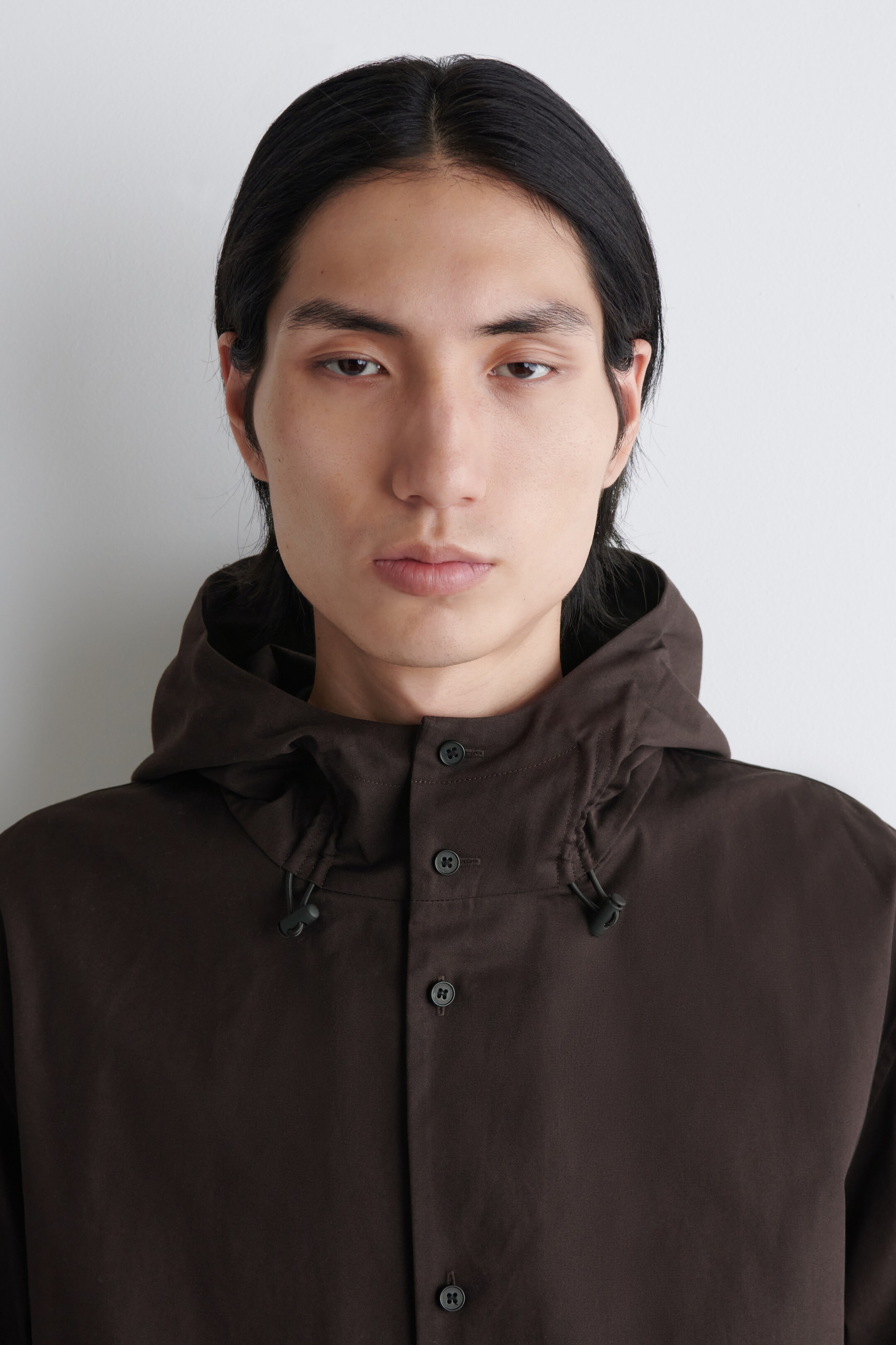 Agrandir l'image: CHEMISE À CAPUCHE EN COTON - BRUN FONCÉ - HOMME | H&M CH 3
