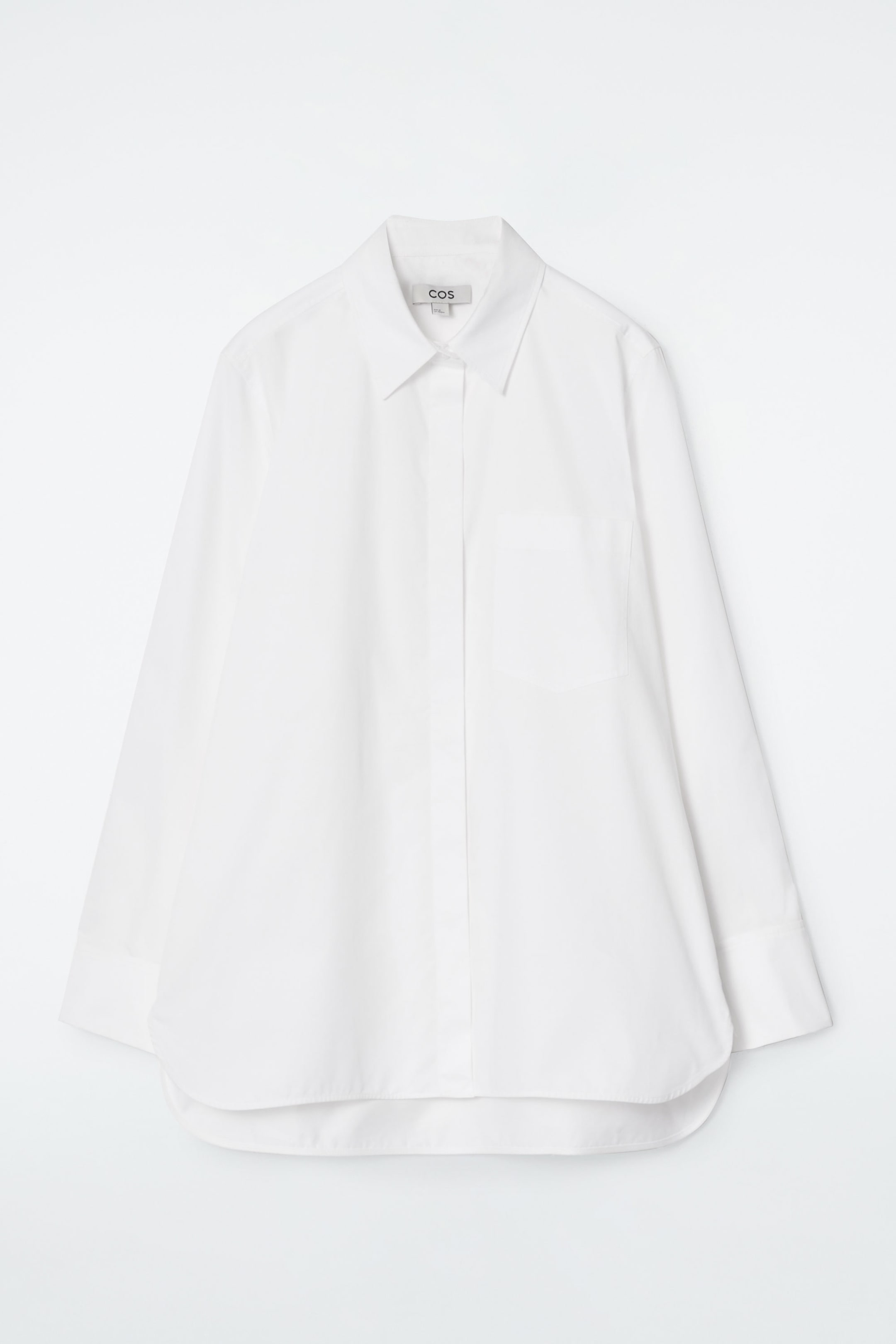 RELAXED OPEN-SLEEVE SHIRT