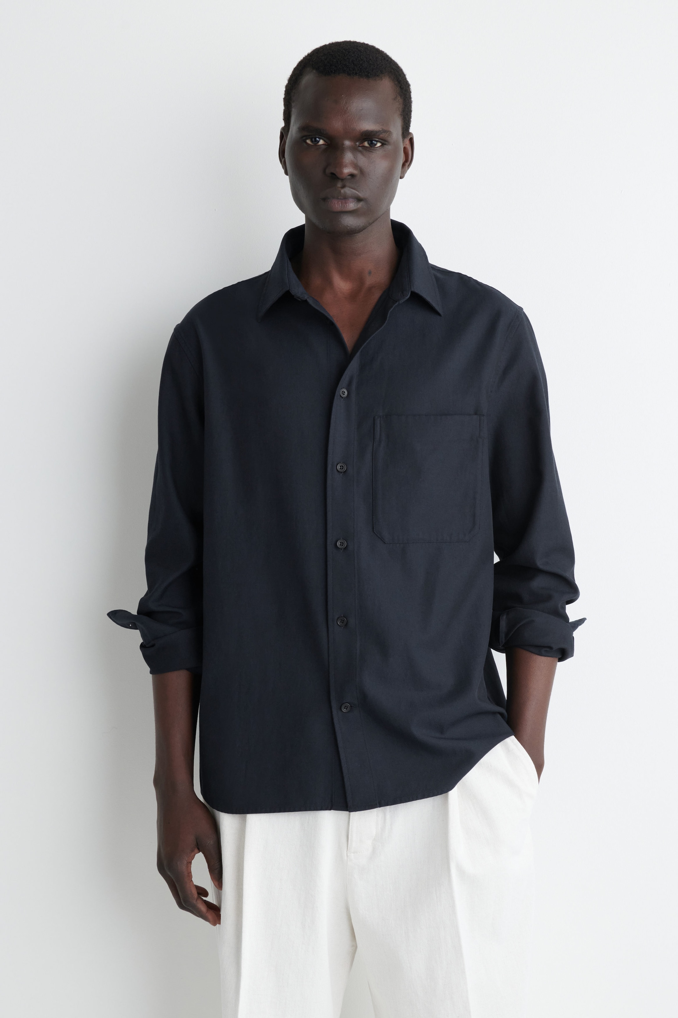 RELAXED TWILL SHIRT
