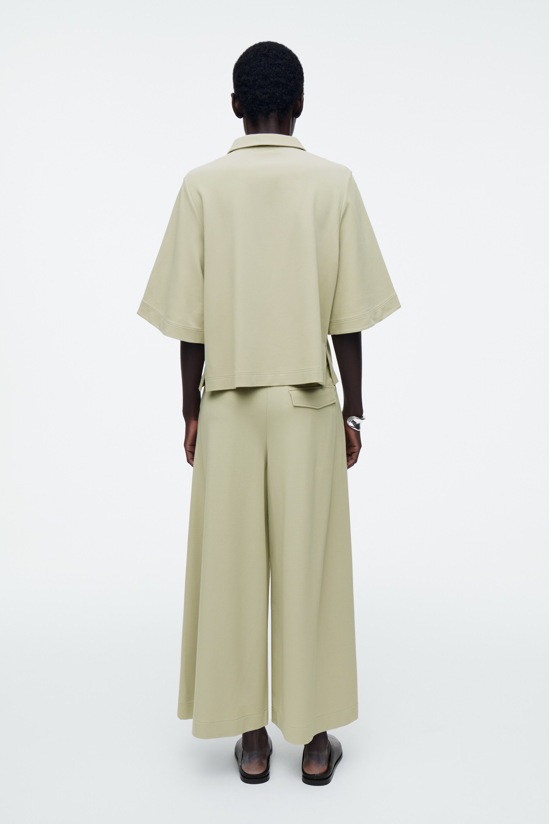 Visualizza immagine più grande: POLO SQUADRATA - VERDE CHIARO - DONNA | H&M IT 4
