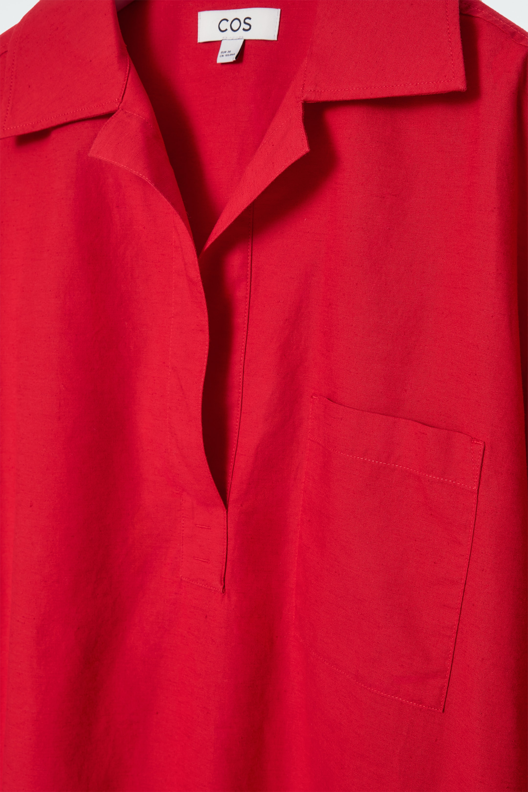 Ingrandisci l'immagine: SHORT-SLEEVED RESORT SHIRT - RED - DONNA | H&M CH 2