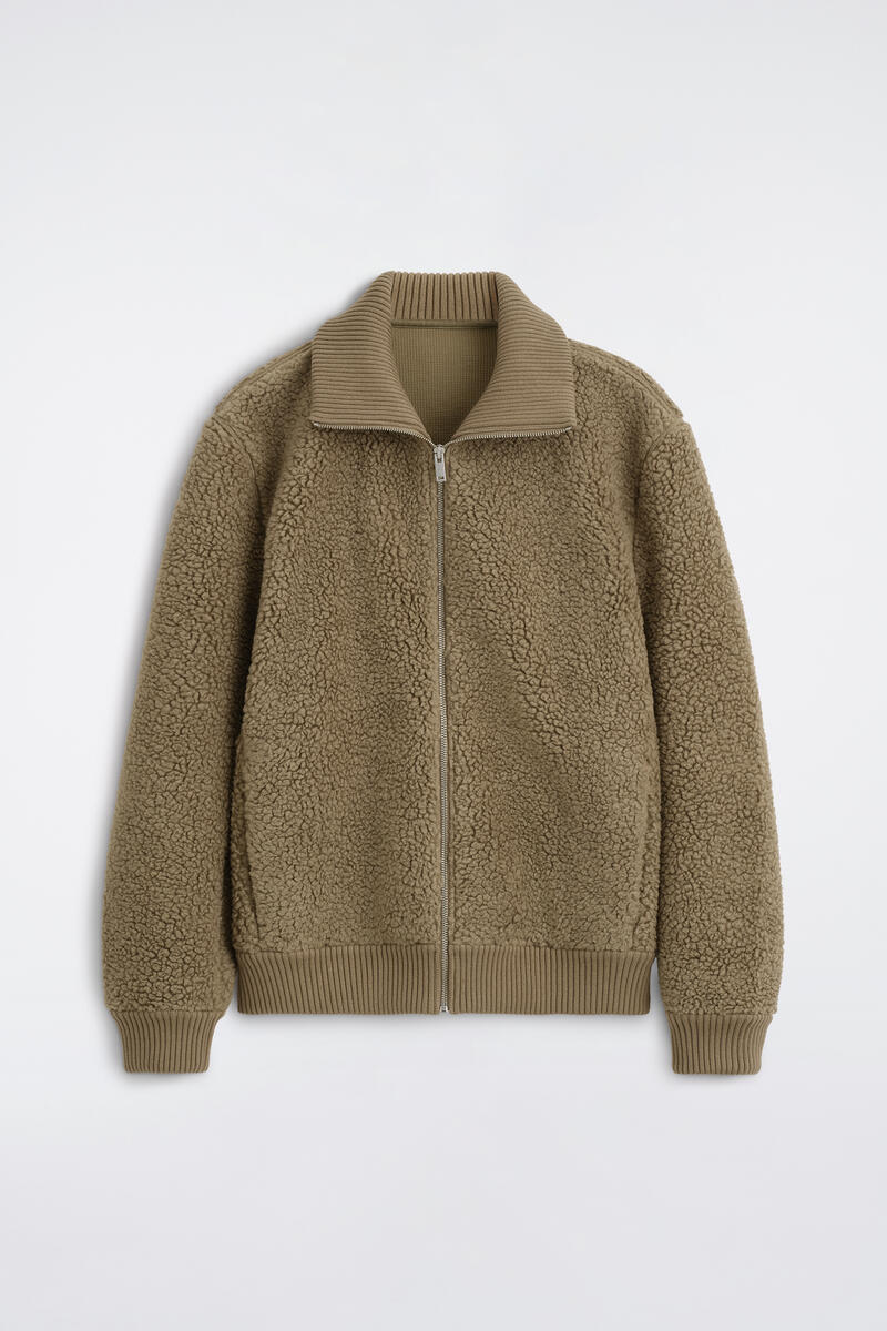 Teddy Zip-Up Jacket