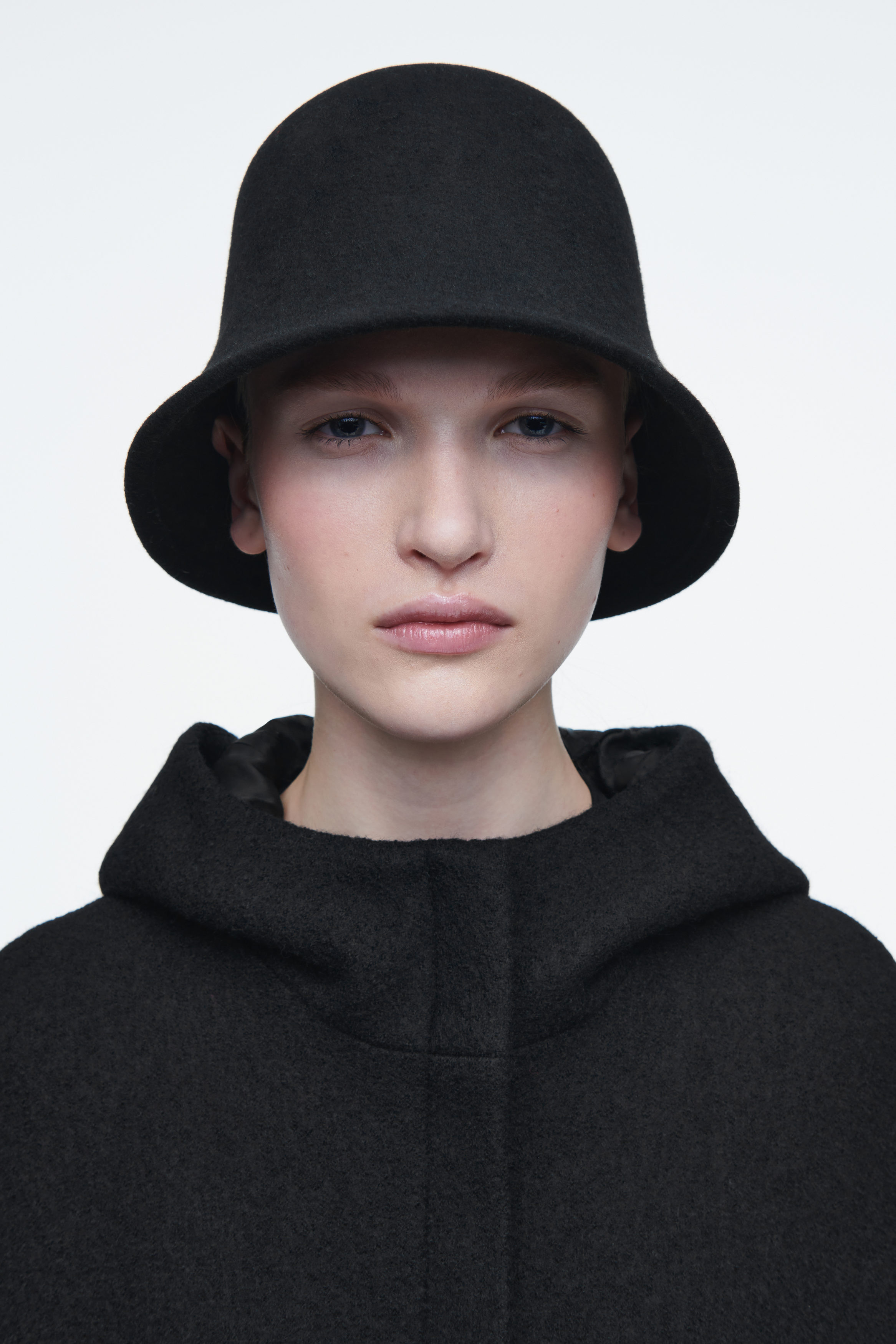  VIENNA HAT Black Bamboo ブラックバンブー レディース VASANA Black Wide Brim Floppy Felt Hat Bowler Fedora Hat