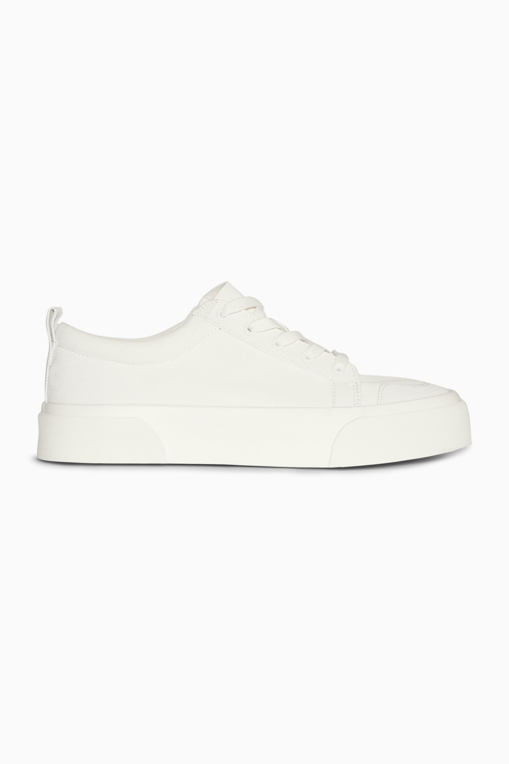 Visa större bild: SNEAKERS I CANVAS MED TJOCK SULA - VIT - DAM | H&M FI 1