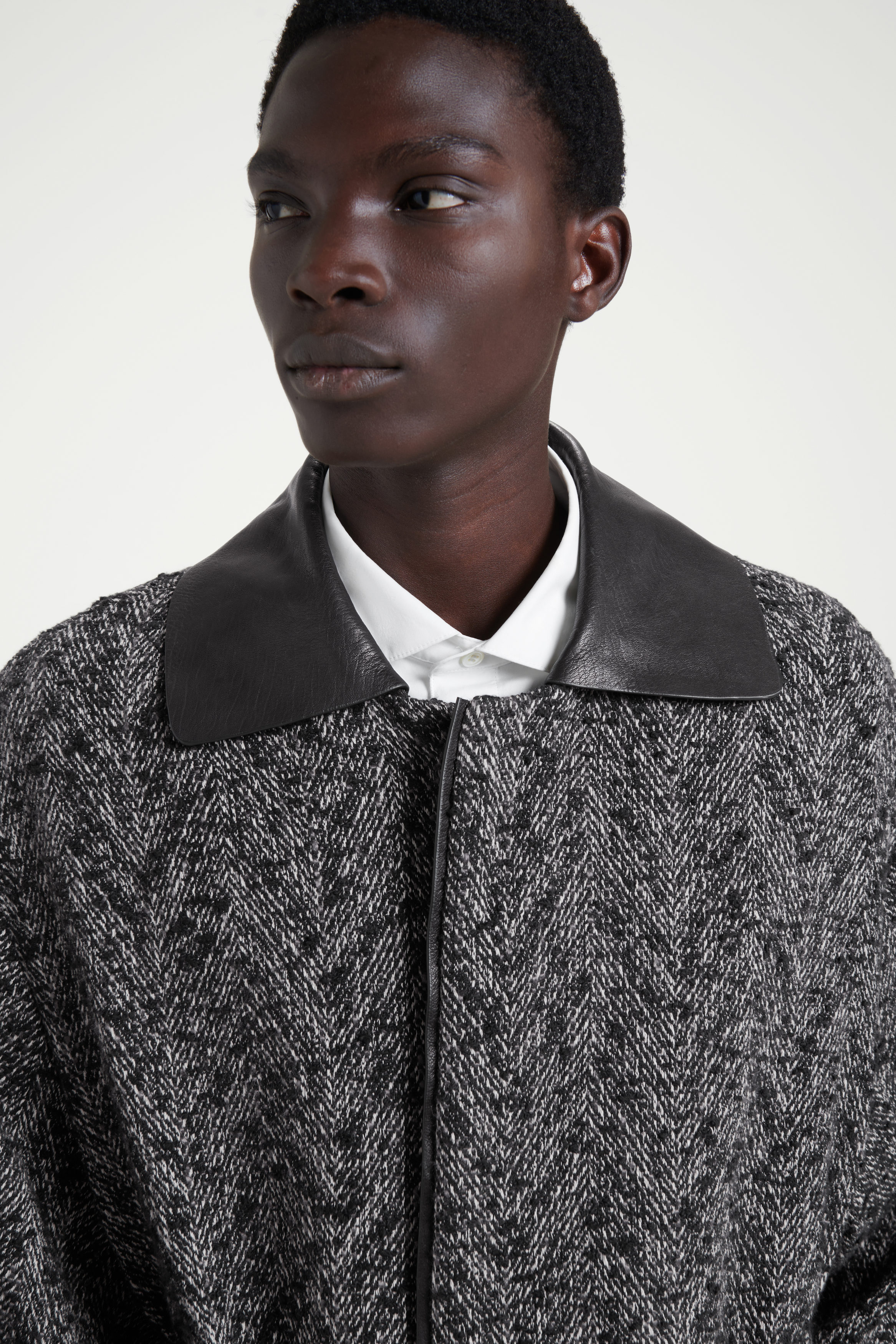 ジャケット・アウター Burberrys 1998s Wool Herringbone Coat vintage burberry Overcoat alpaca Wool herringbone Tweed