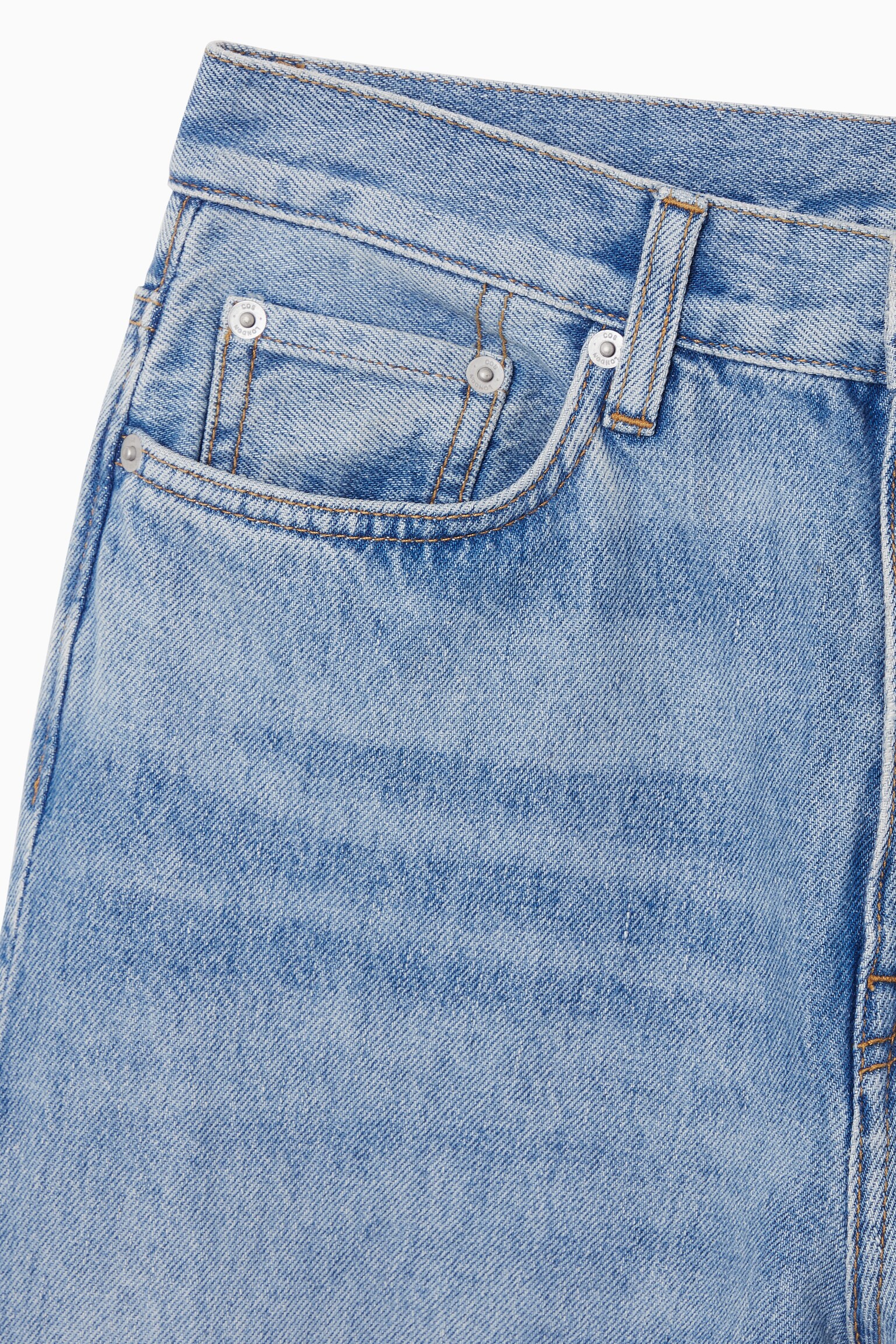 JEAN DROIT COLUMN - BLEU CIEL/BLEU FONCÉ/GRIS BRUT/NOIR DÉLAVÉ/BLEU CIEL/NOIR DÉLAVÉ/CRAIE - 2