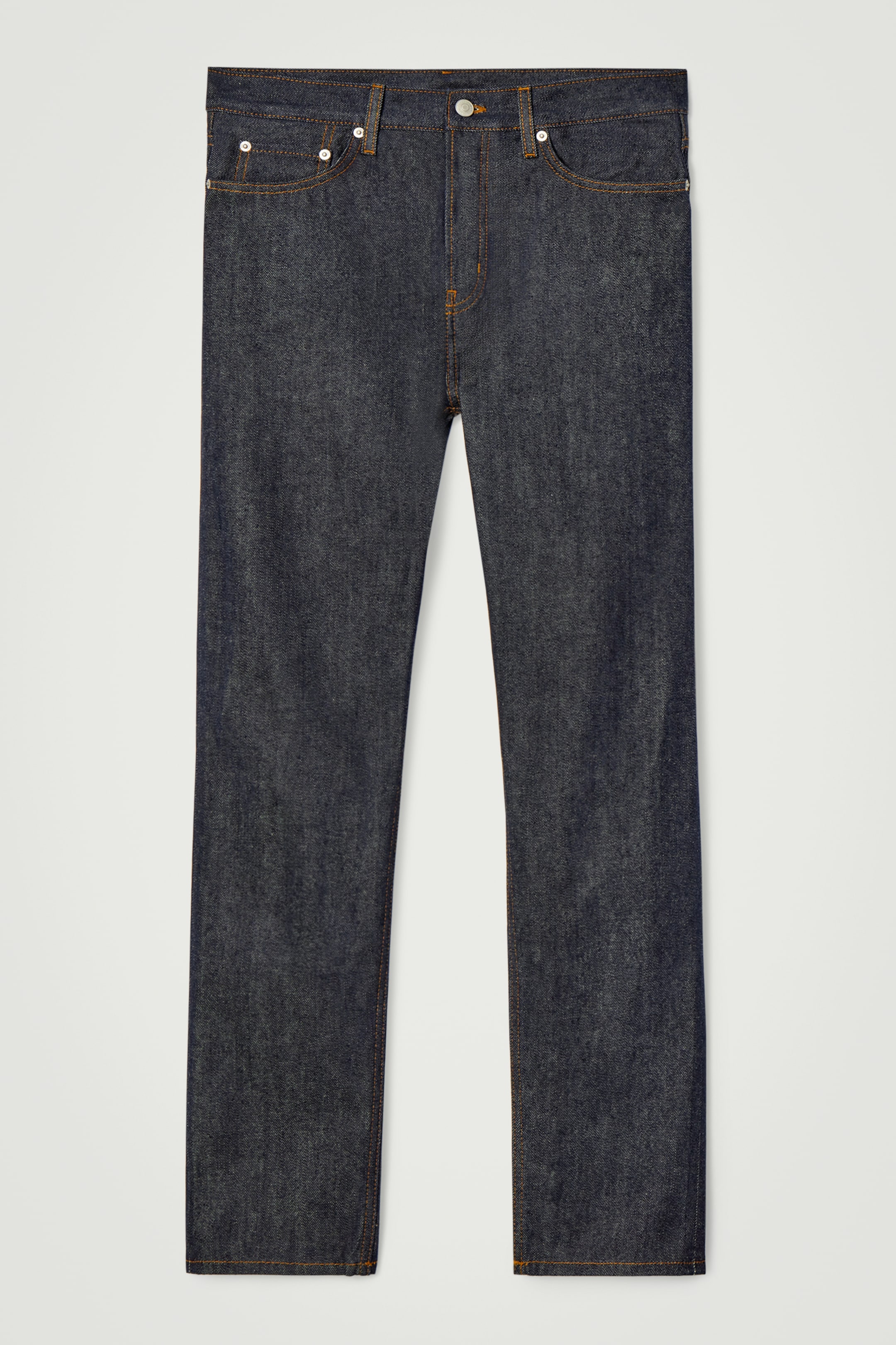 Grösseres Bild ansehen: SCHMAL ZULAUFENDE PILLAR JEANS AUS RAW DENIM - INDIGOBLAU - HERREN | H&M CH 6