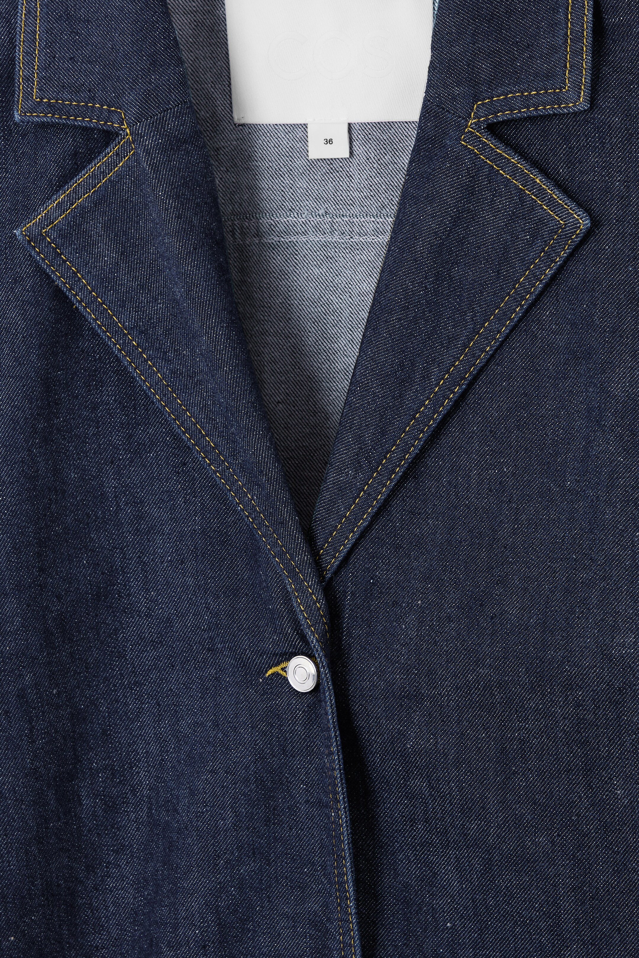 Ingrandisci l'immagine: REGULAR TAILORED DENIM SHIRT - INDIGO - DONNA | H&M CH 2