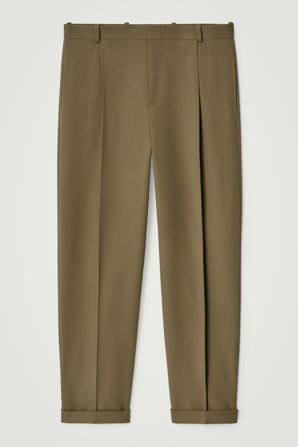 COS Wool Twill Trousers