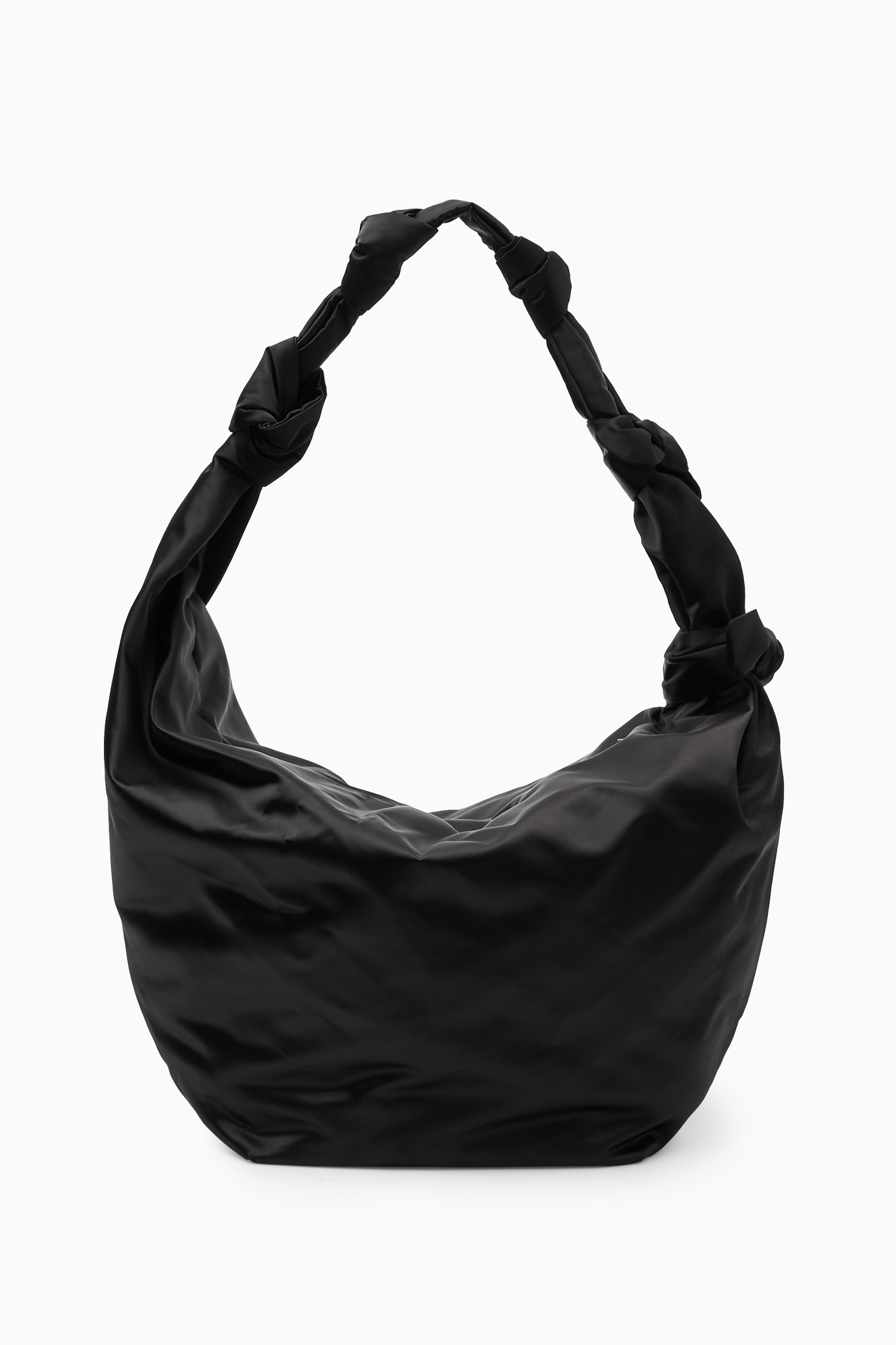 Zobacz większy obraz: OVERSIZE'OWA TORBA HITCH TYPU CROSSBODY Z NYLONU - CZARNY - ONA | H&M PL 1