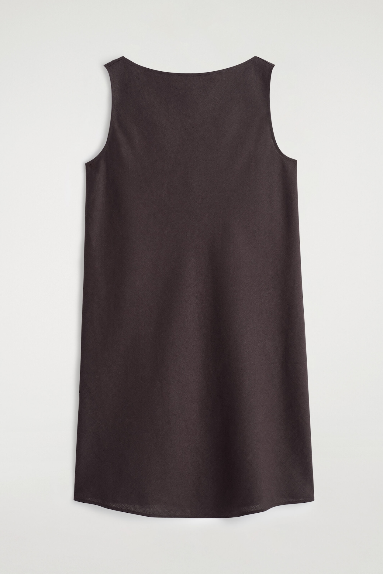 ELEGANTES MINIKLEID AUS LEINEN