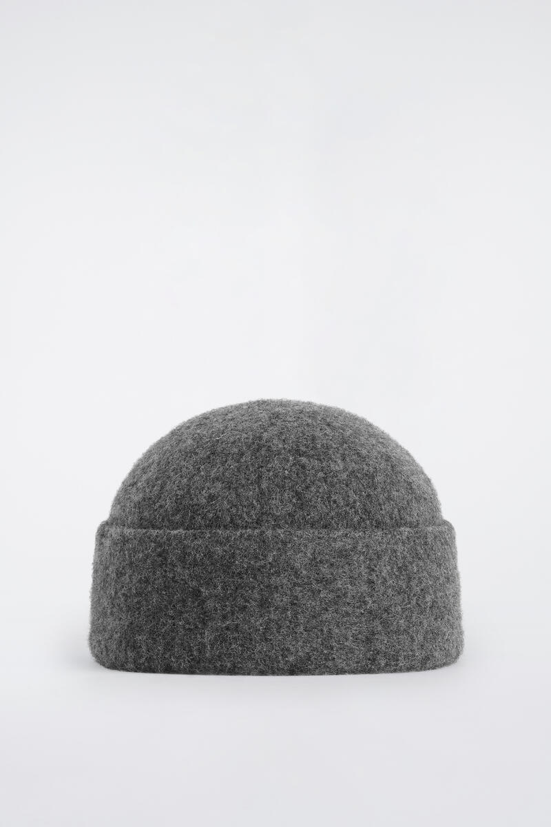 Felted Wool Beanie