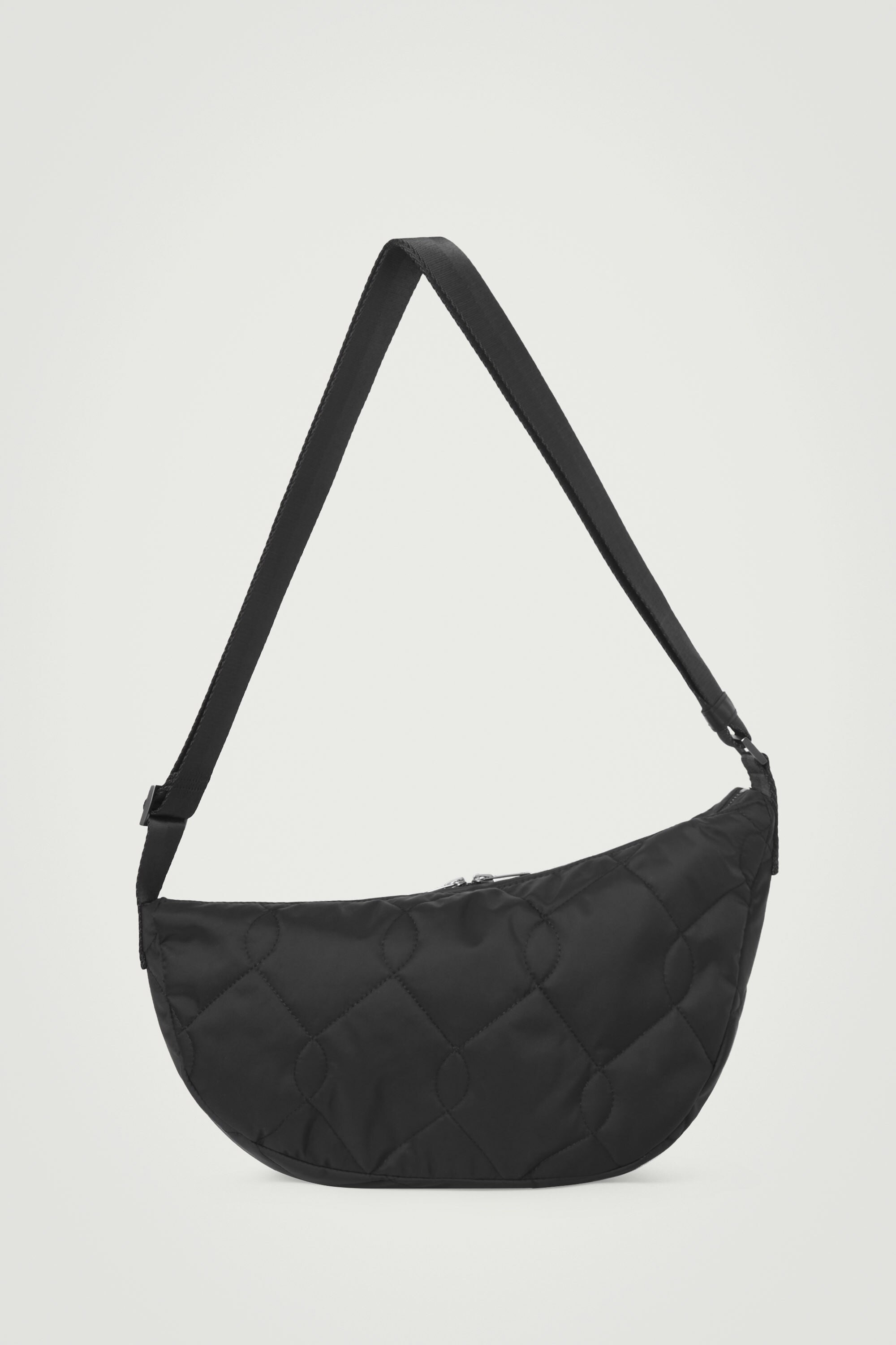 QUILTED CROSSBODY BAG - NYLON - BLACK | COS