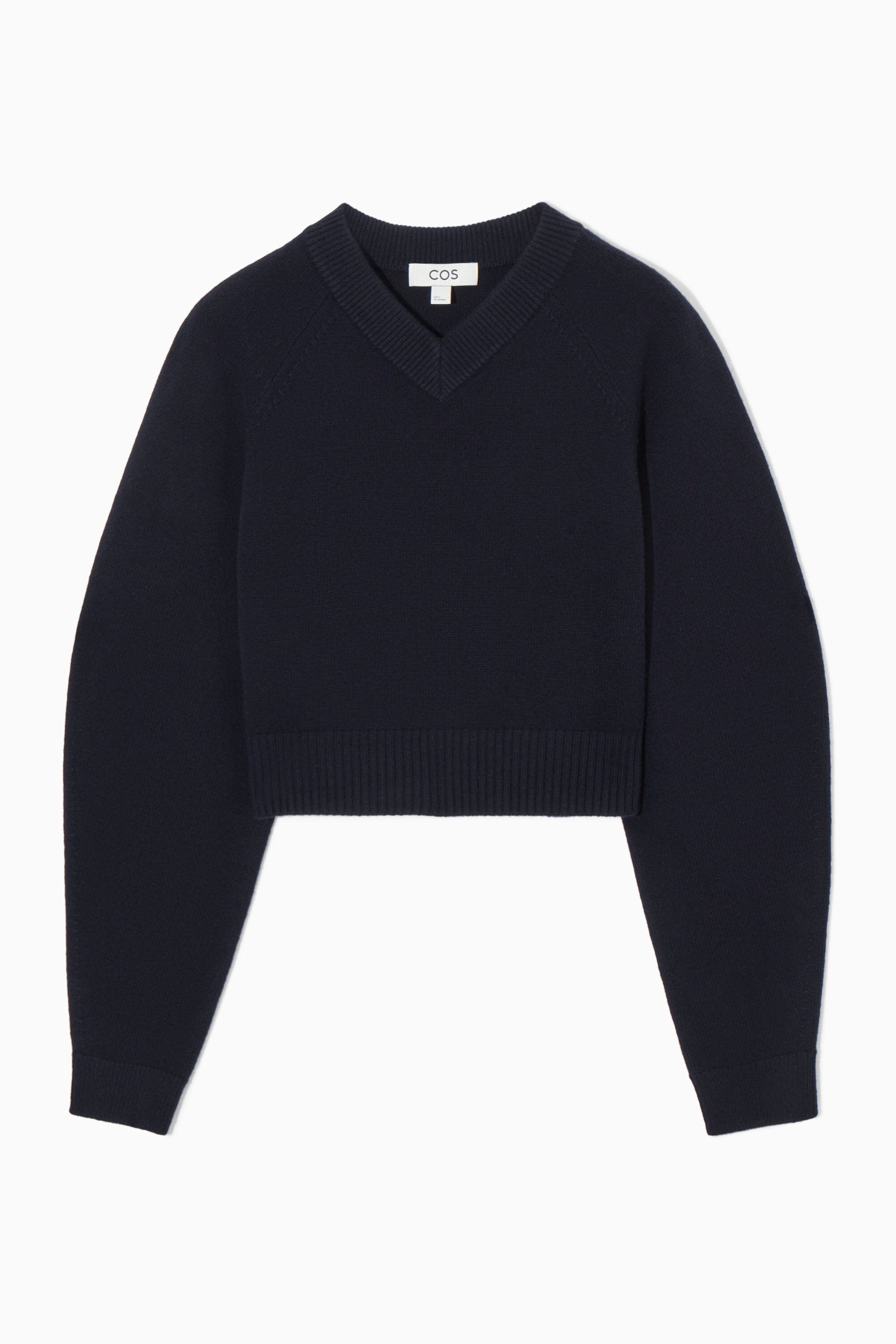 ★CPGN STUDIO_COMPAGNO★ Joy cut V-neck knit navy Products :: 234 Unisex V neck Pullover Heavy knit Navy