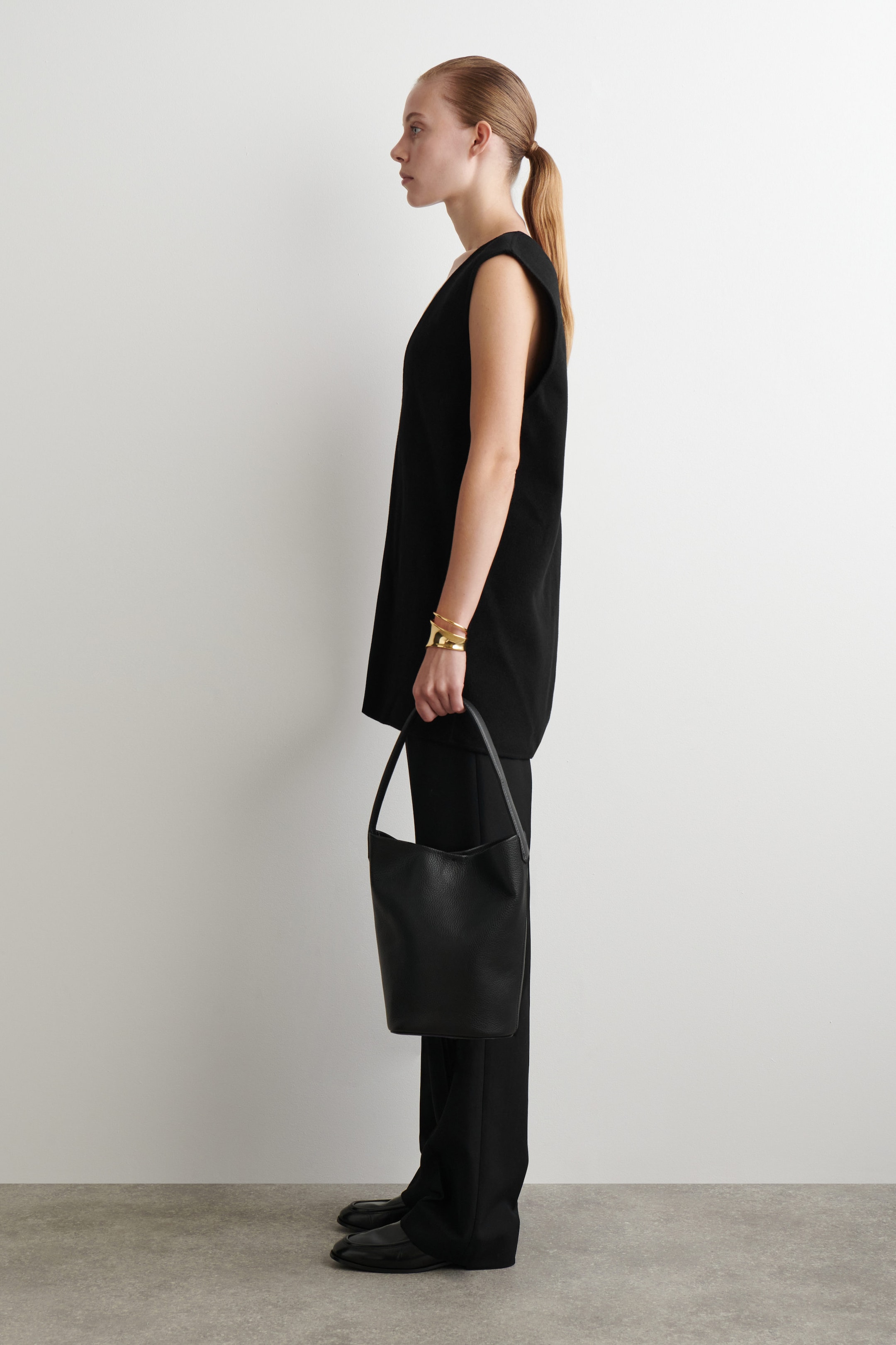 DOUBLE-FACED WOOL VEST