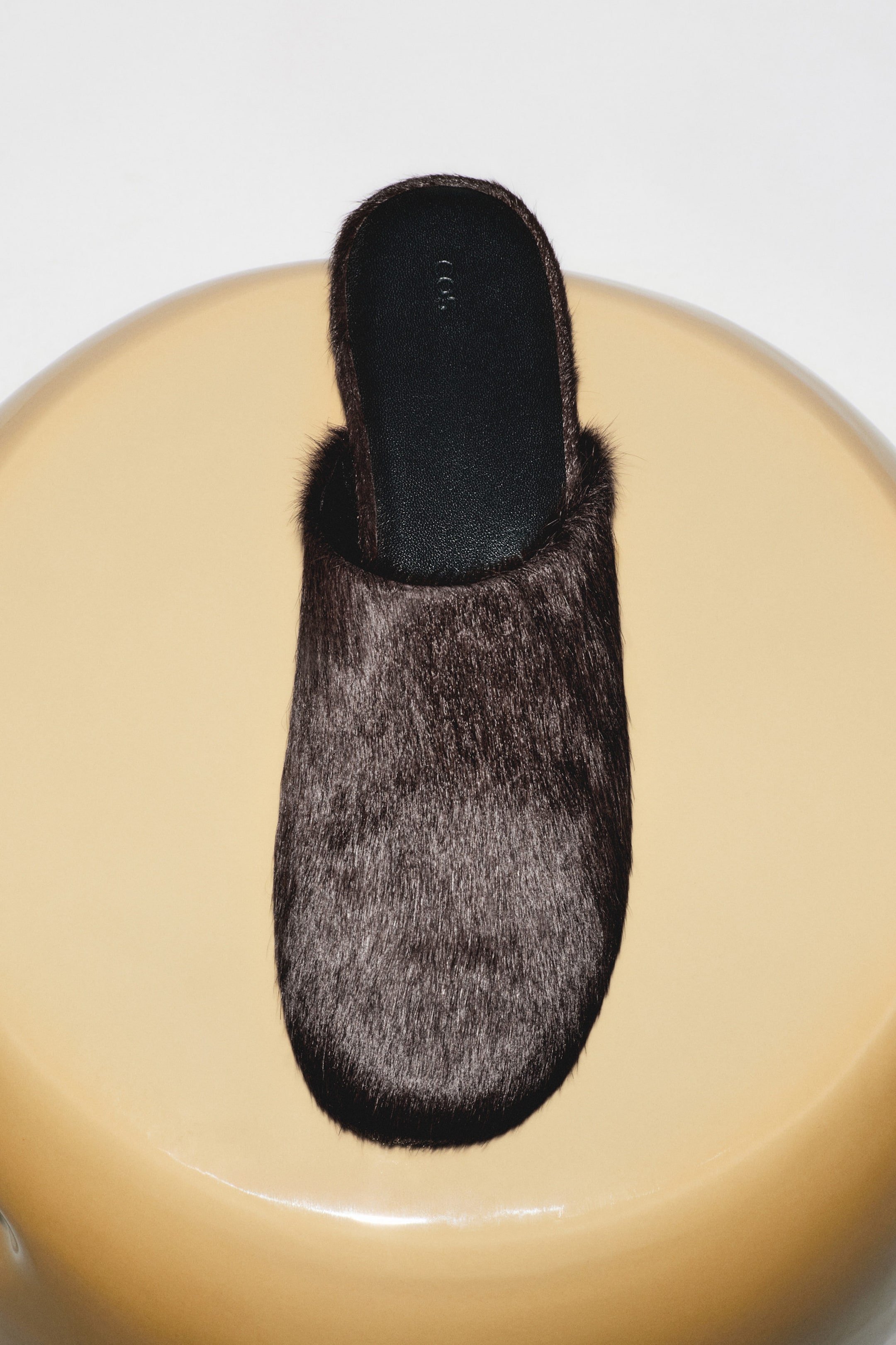 PONY-HAIR LEATHER MULES