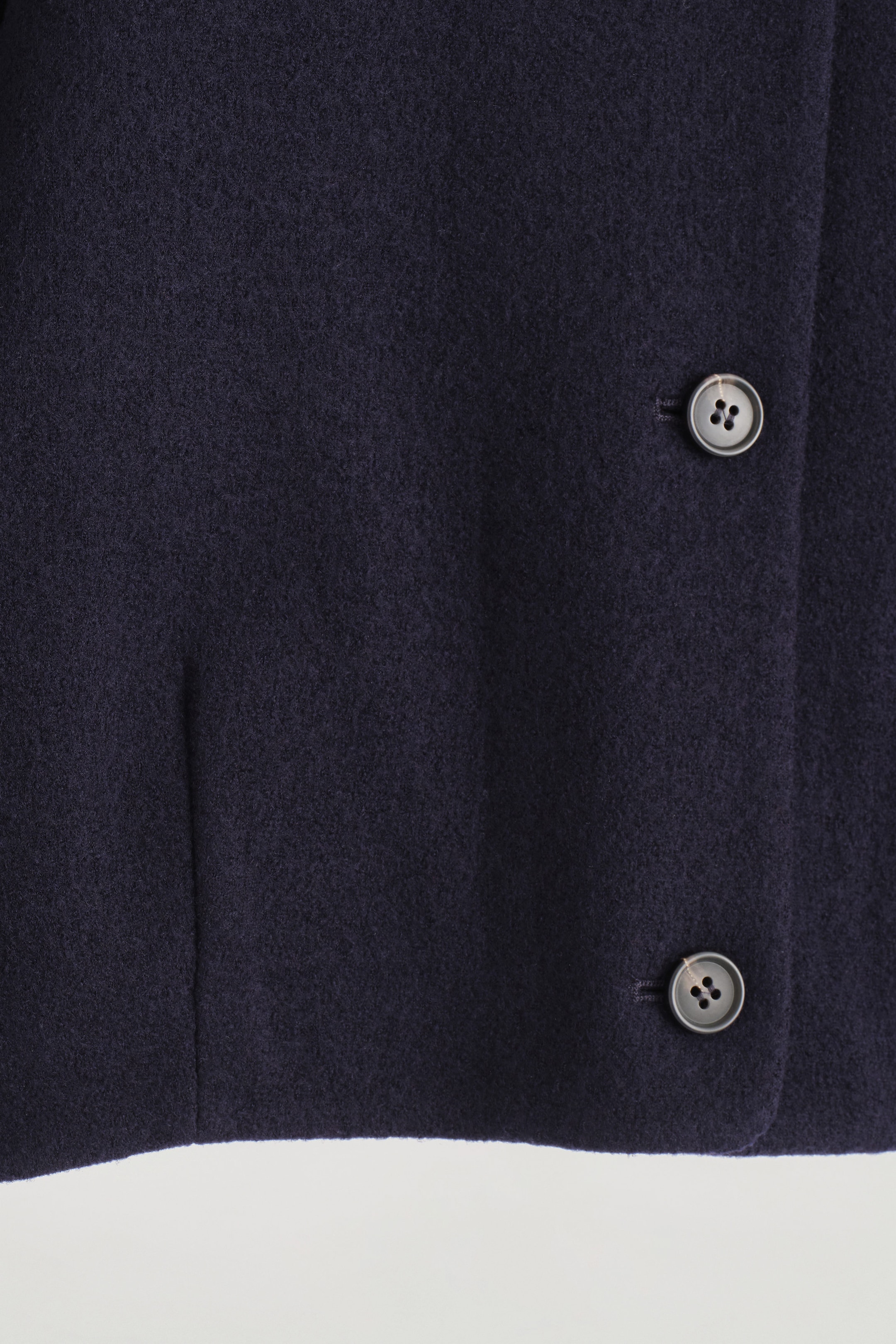 BOILED MERINO WOOL CARDIGAN